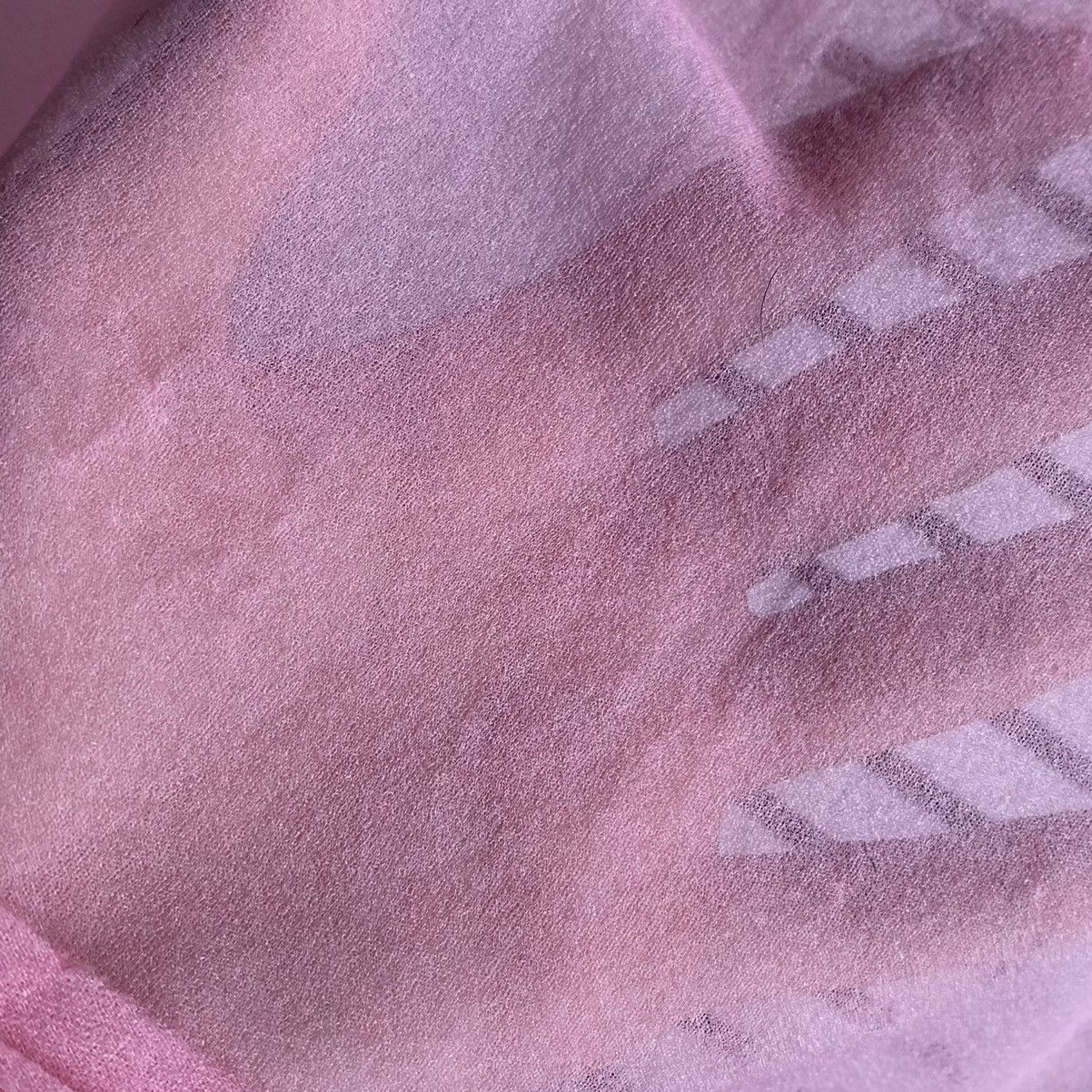 Comme des Garcons Vintage 2003 Pink Sheer Mesh Top Size S / US 4 / IT 40 - 3 Thumbnail