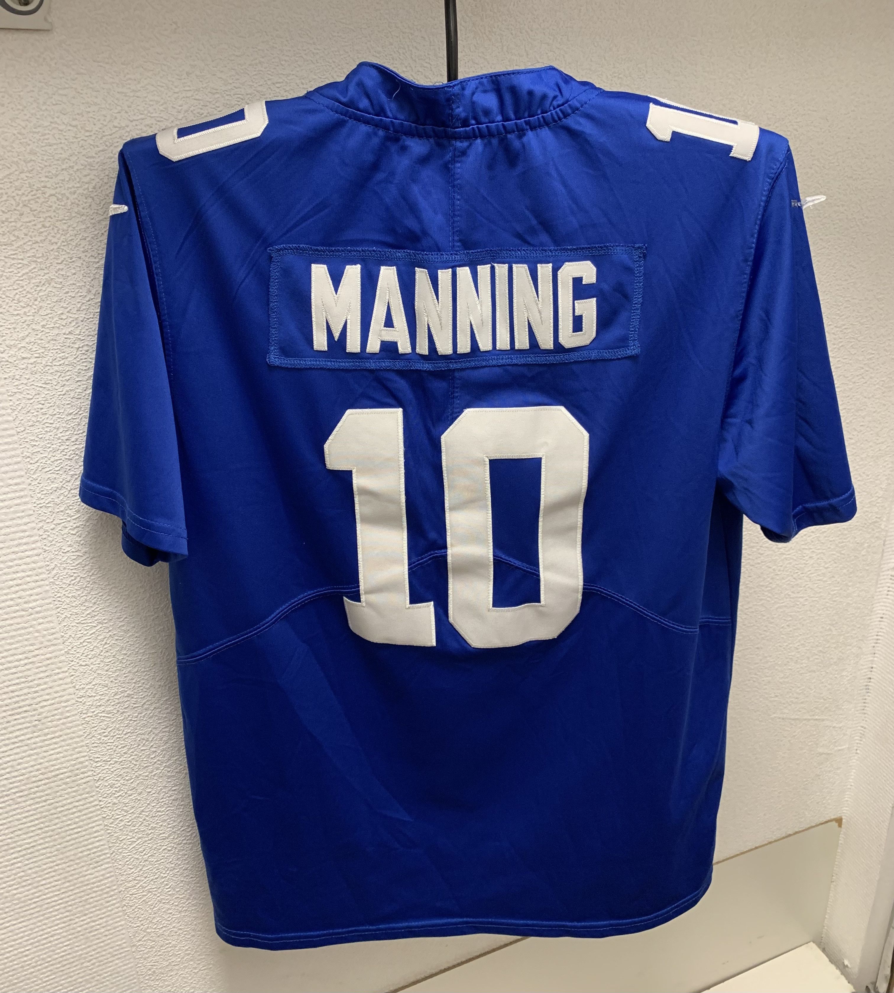 NFL Eli Manning 10 New York NY GIANTS NFL NIKE blue jersey M Size US M / EU 48-50 / 2 - 9 Thumbnail