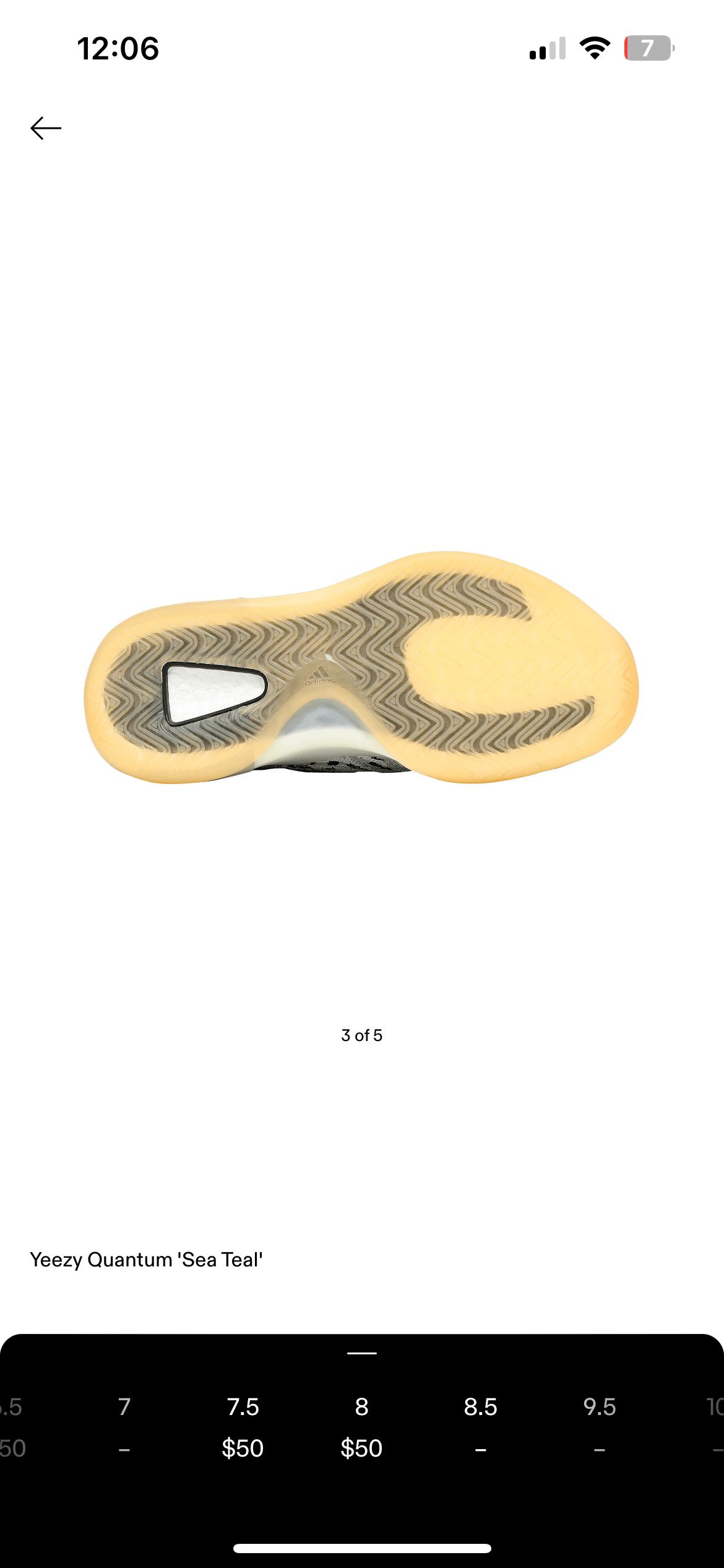 Kanye West Yeezy QNTM Size US 6 / EU 39 - 4 Thumbnail