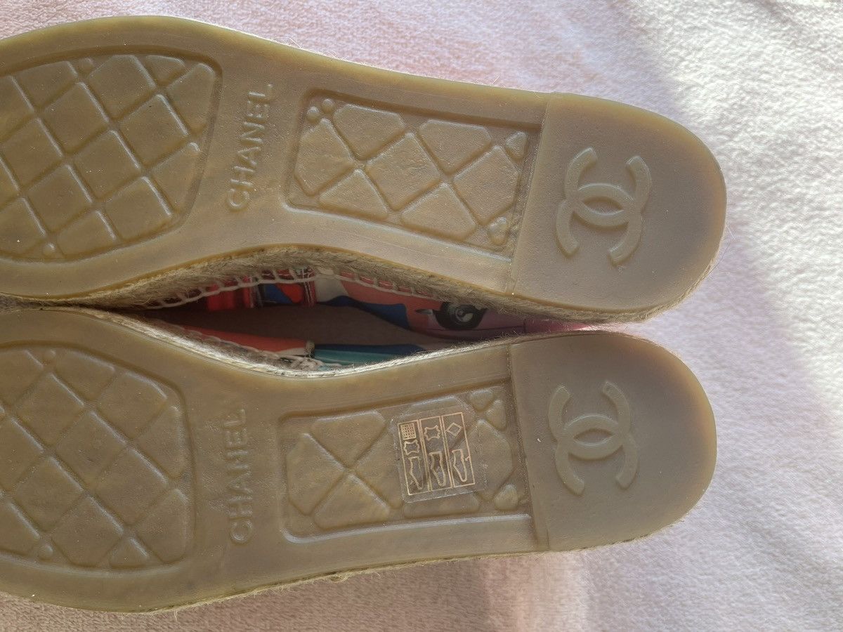 Chanel Chanel 4 of 4 Pink & Multi CC Espadrill Size US 8 / IT 38 - 6 Thumbnail