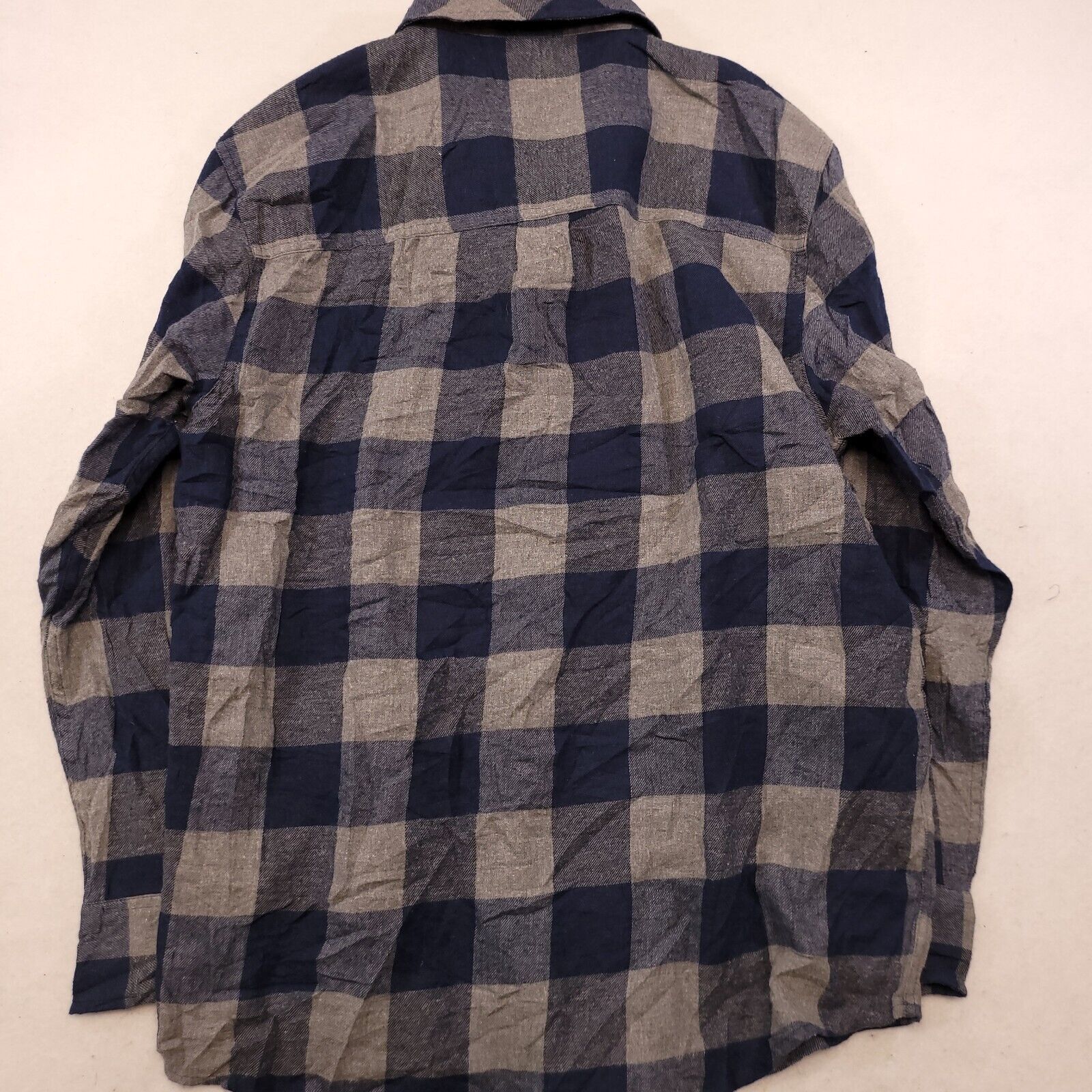 Field & Stream Field & Stream Gingham Flannel Shirt Mens Size Large L Blue Size US L / EU 52-54 / 3 - 10 Thumbnail