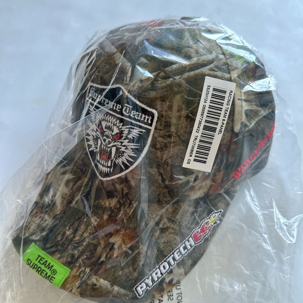 Supreme Supreme Racing Team 6 panel camo hat Strapback cap SS25 Size ONE SIZE - 5 Thumbnail