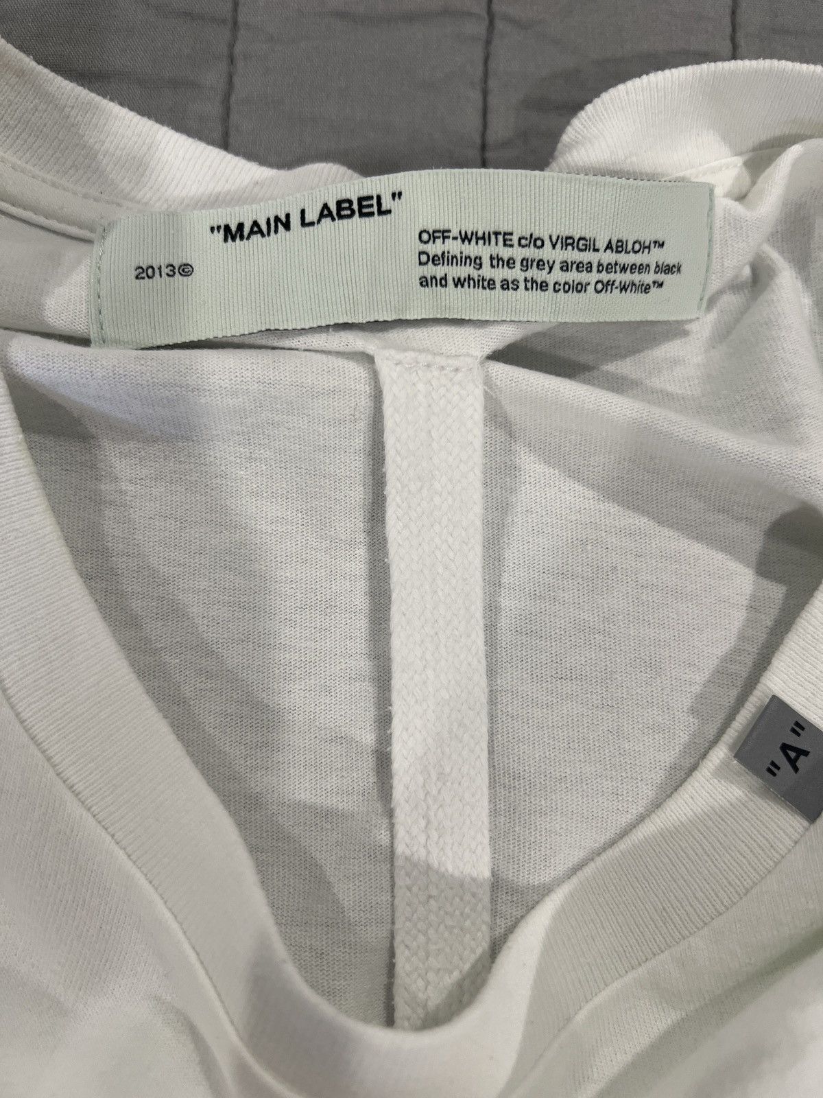 Off-White Off White Golden Ratio Long Sleeve T-Shirt Size US XL / EU 56 / 4 - 4 Thumbnail