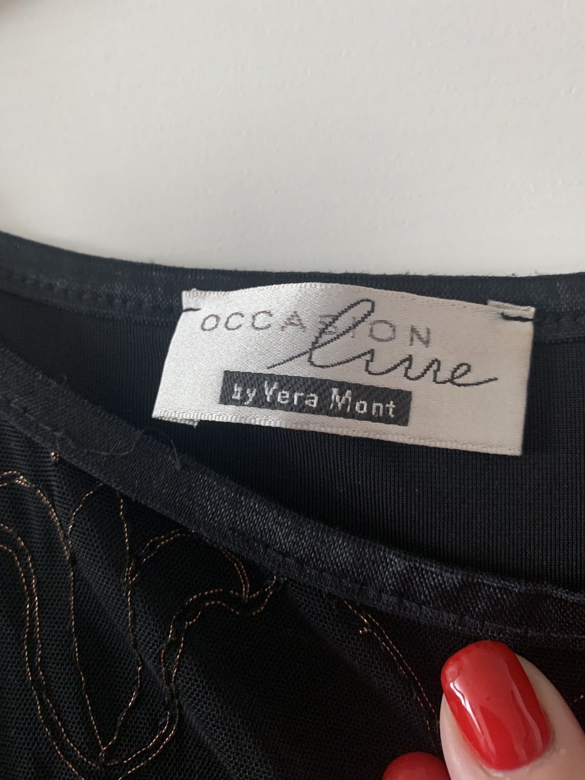 Vera Wang × Vintage bodysuit from Vera Wang Size M / US 6-8 / IT 42-44 - 4 Thumbnail