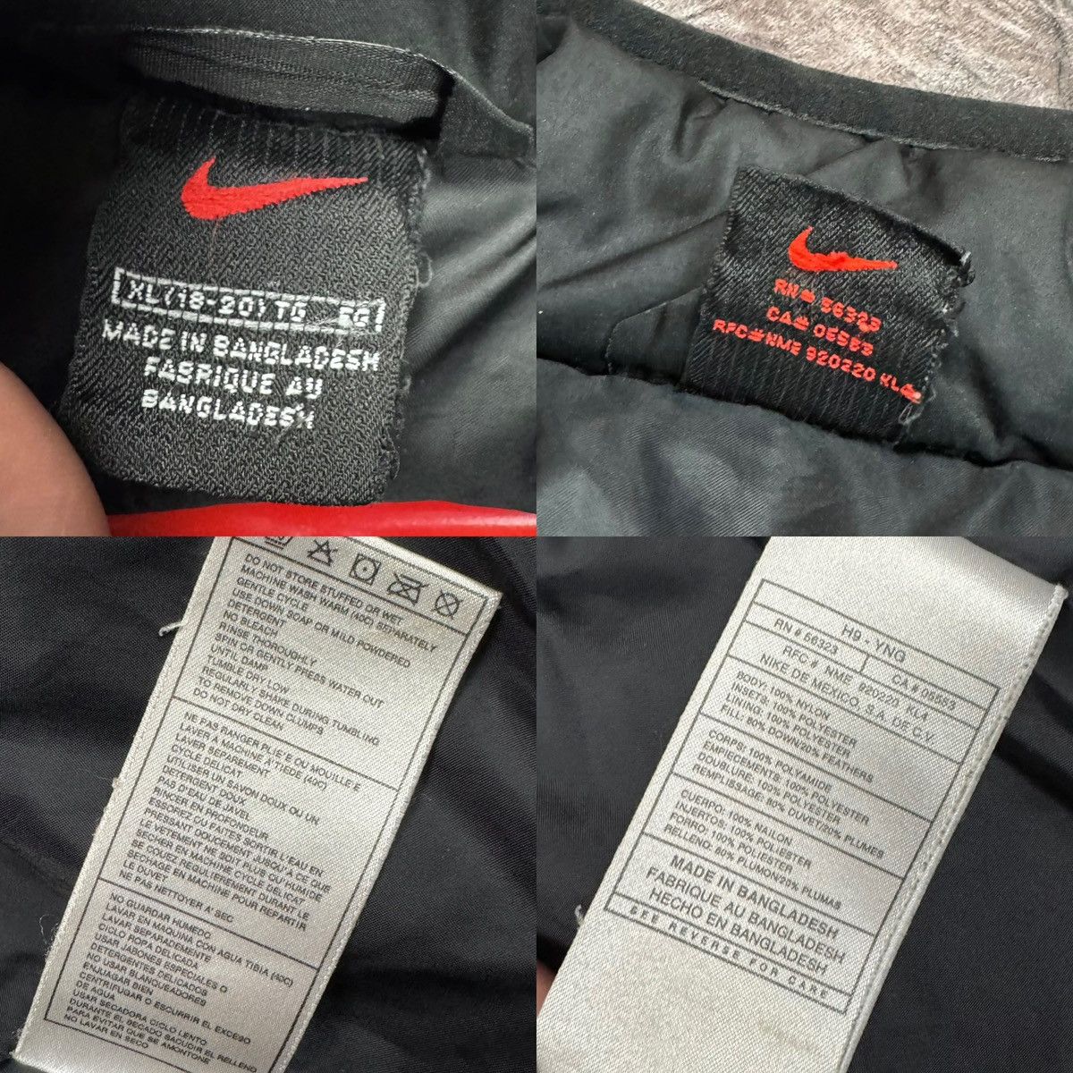 Nike Nike Late 90's Nike Double Swoosh Down Puffer Jacket Size S Size US S / EU 44-46 / 1 - 4 Thumbnail