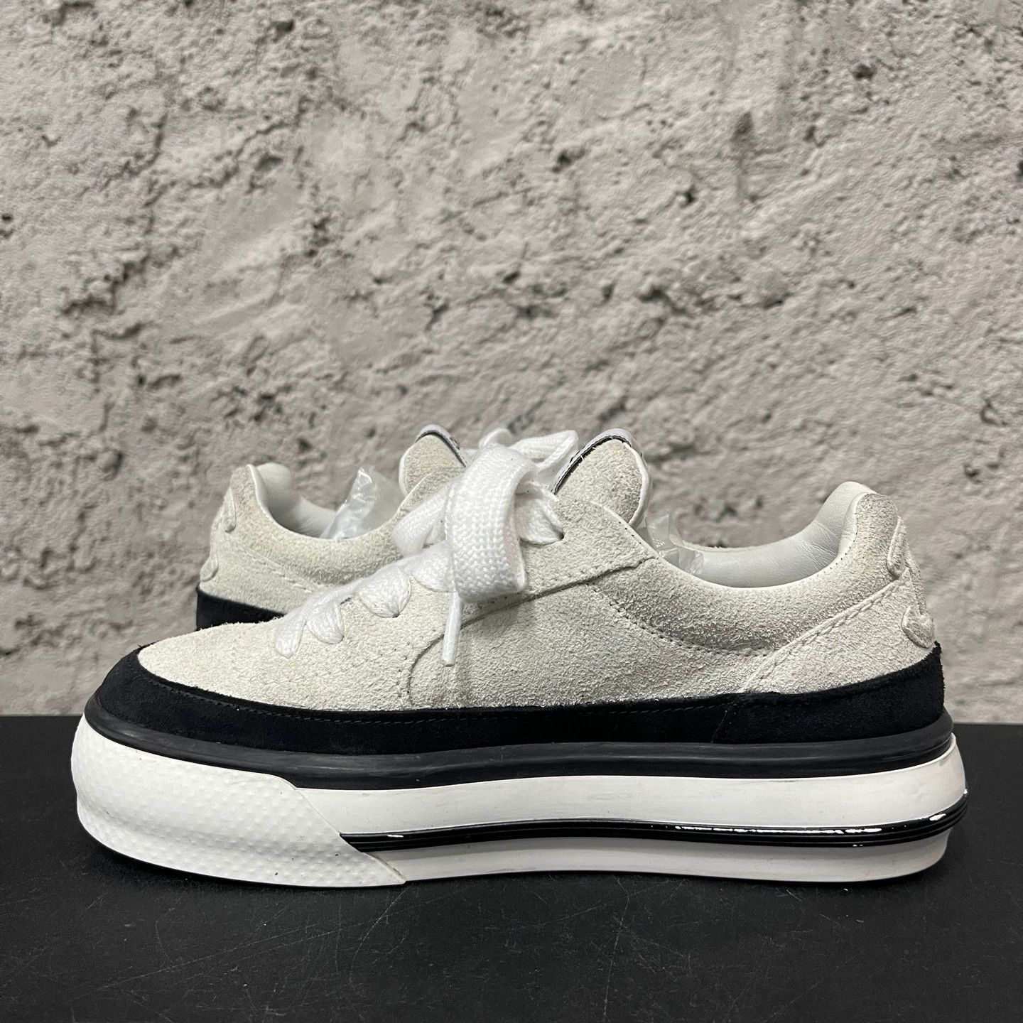 Chanel Chanel women's black and white sneakers Size US 4 / IT 34 - 5 Thumbnail