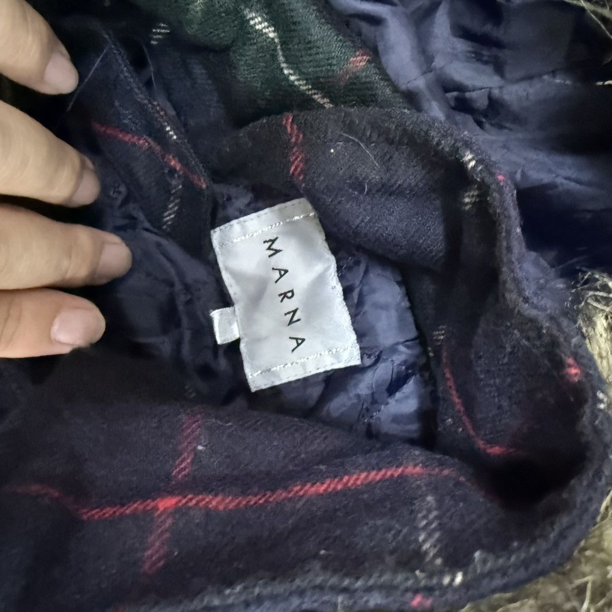 Beauty Beast Japanese Plaid Jacket Fur Hoodie Double Breasted Jacket Size US M / EU 48-50 / 2 - 5 Thumbnail