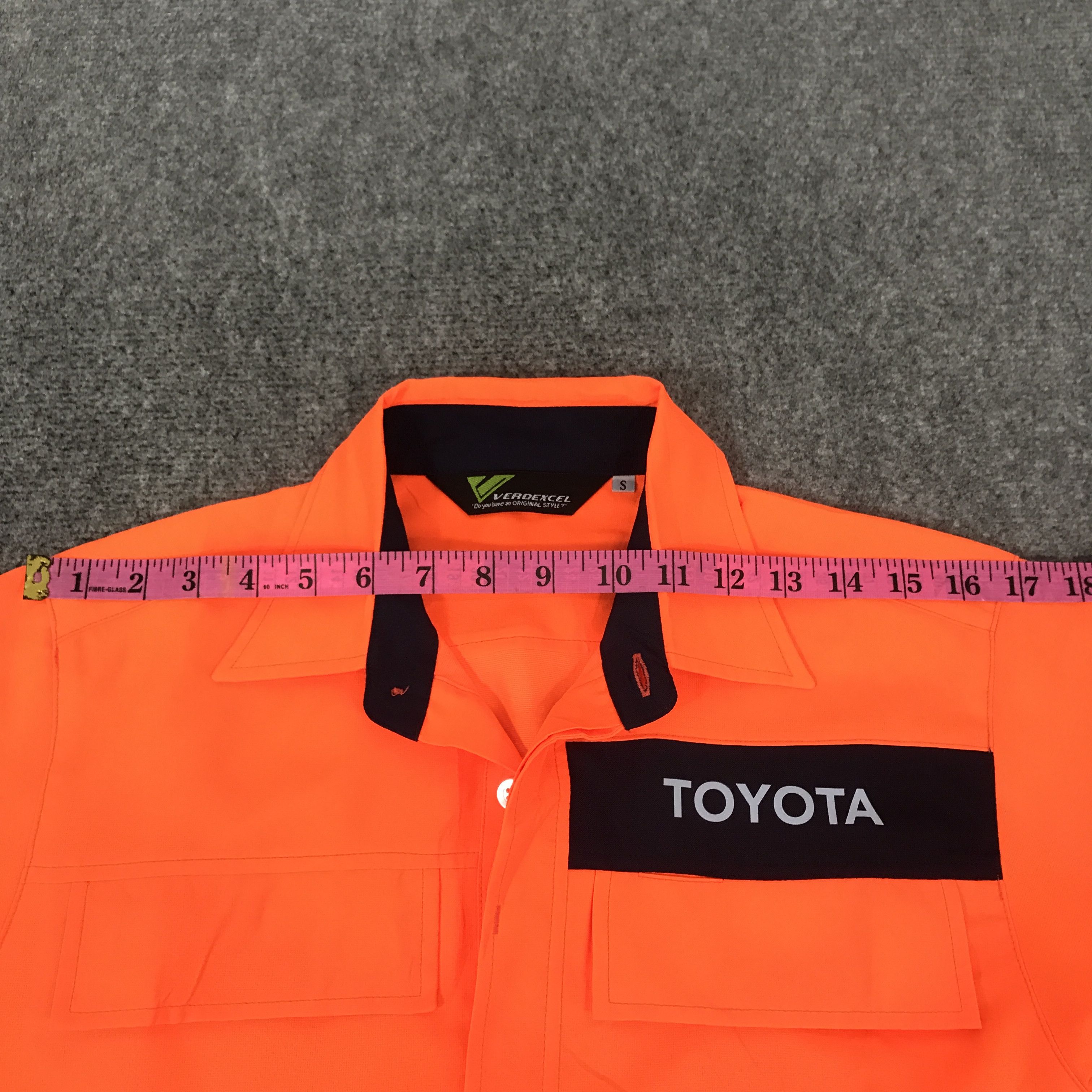 Japanese Brand Toyota Motorsport Custom button up shirt jacket K70B18 Size US S / EU 44-46 / 1 - 6 Thumbnail