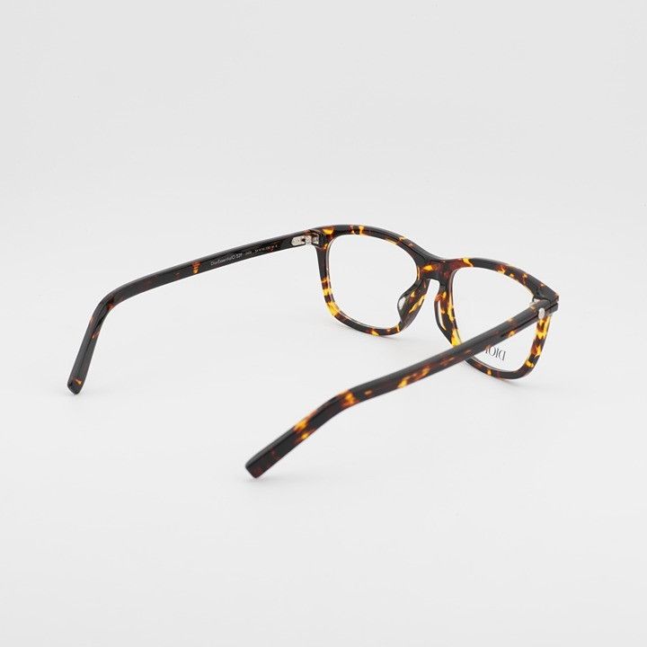 Dior Dior DIORESSENTIALO S2F 2400 Eyeglasses Havana 54mm Square Size ONE SIZE - 7 Thumbnail