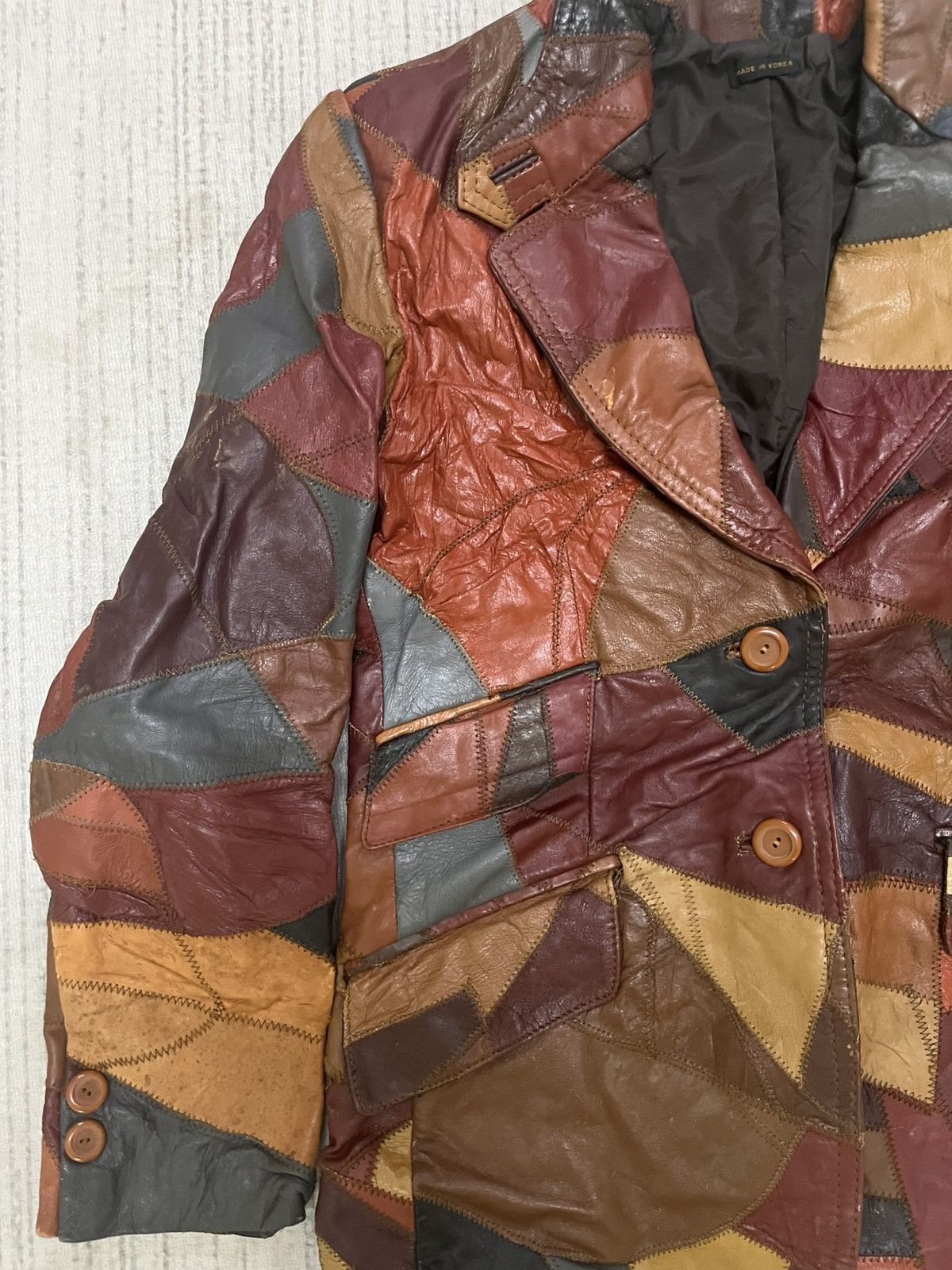 Issey Miyake Vintage leather jacket Size US S / EU 44-46 / 1 - 2 Thumbnail