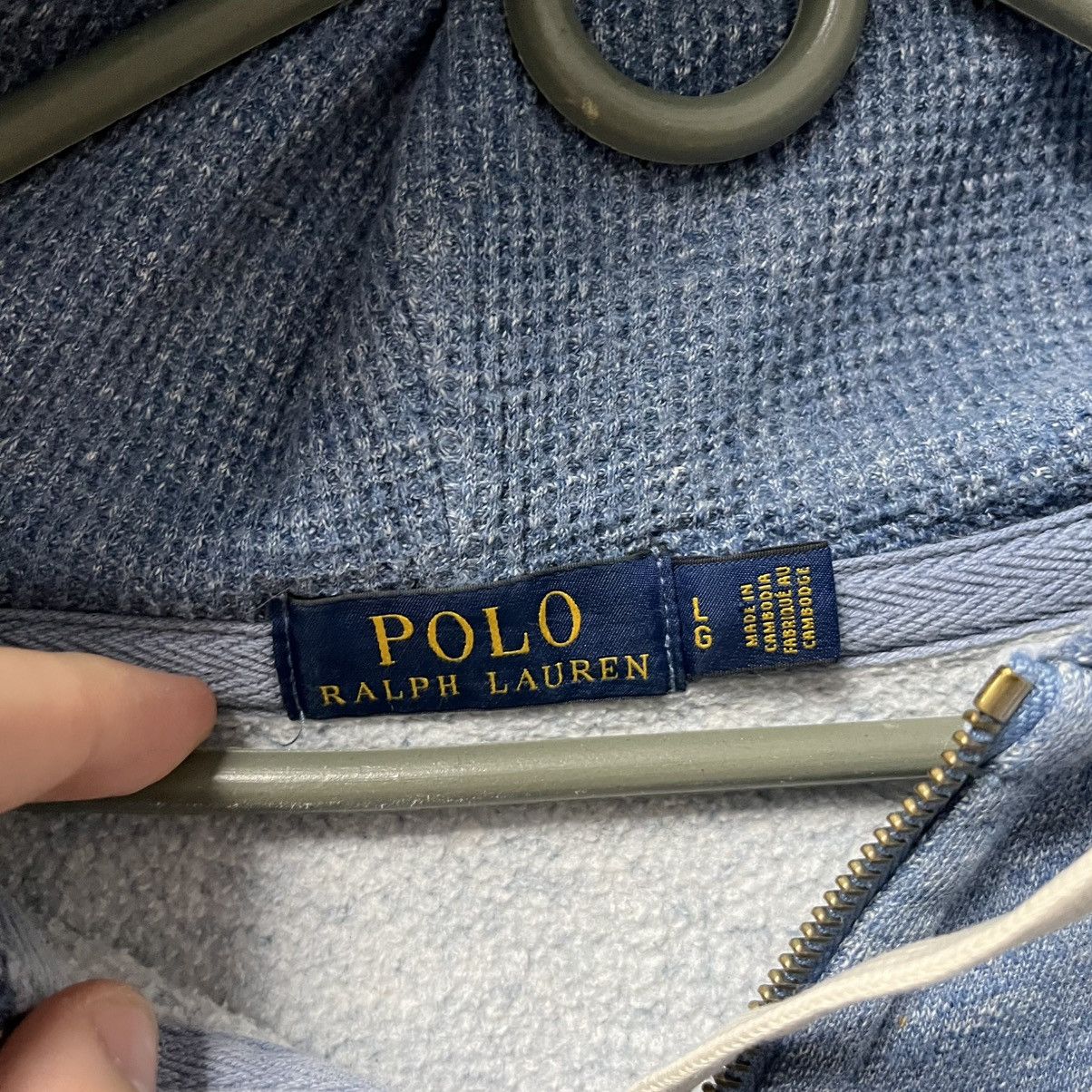Polo Ralph Lauren Polo Ralph Lauren Zip Up Hoodie Vintage Designer Luxury Y2k Size US L / EU 52-54 / 3 - 8 Thumbnail