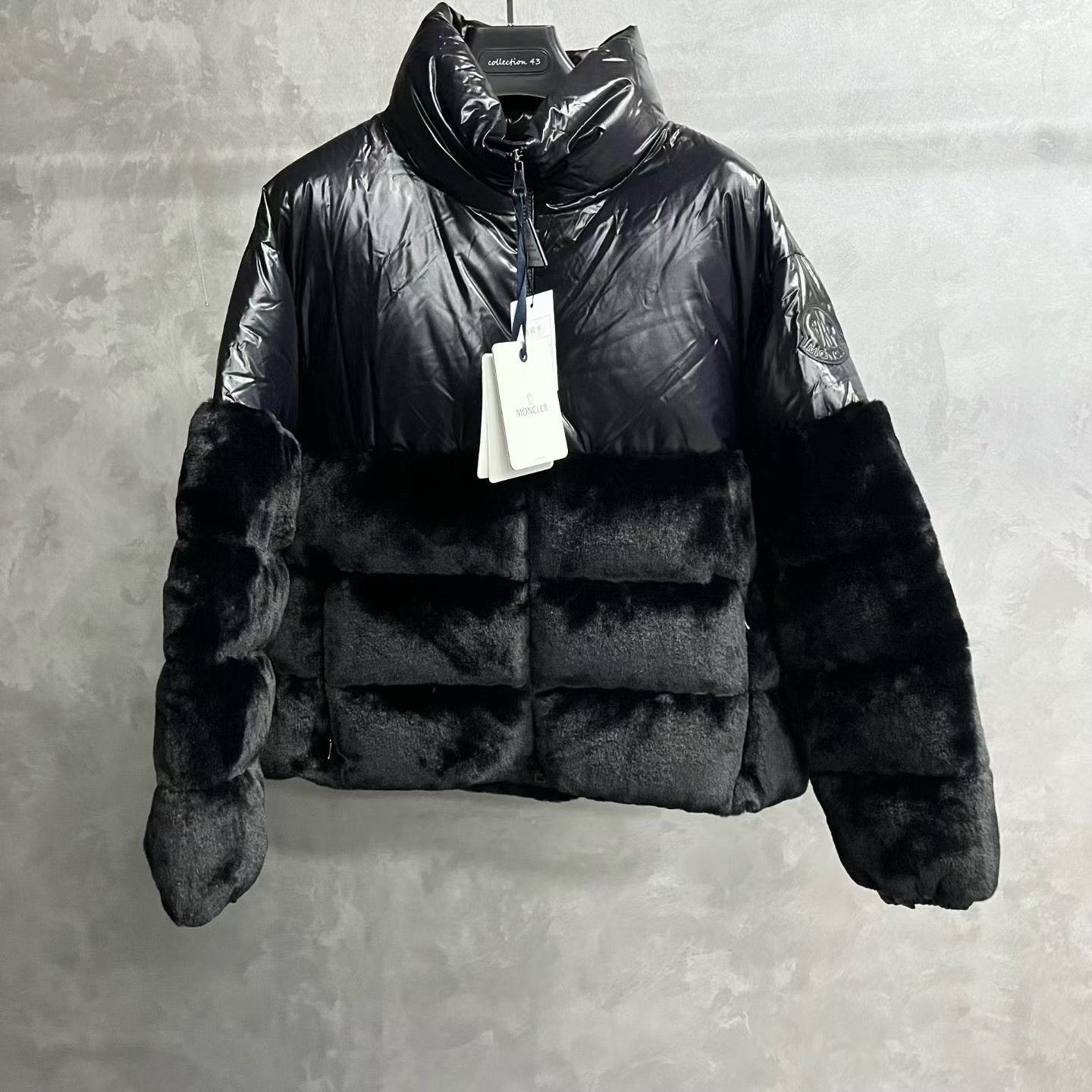 Moncler Moncler Patchwork Black Heavy Coat l Men Size US L / EU 52-54 / 3 - 1 Thumbnail