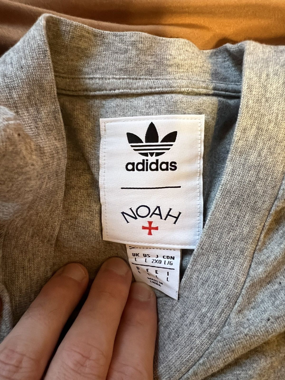 Adidas × Noah Noah x adidas Originals Running T-shirt Size US L / EU 52-54 / 3 - 5 Thumbnail