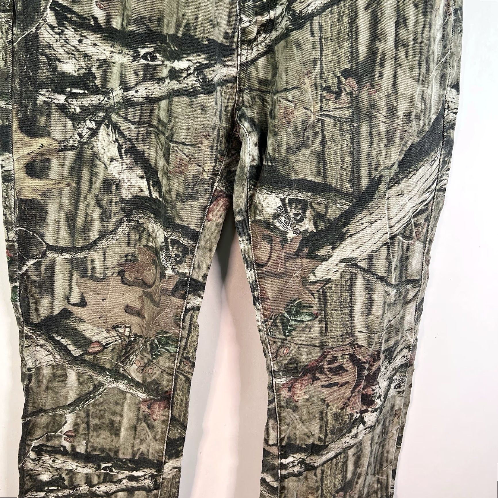 Vintage VINTAGE Mossy Oak Break Up Infiniti Pants Men’s 34 x 34 Green Camouflage Chino Casual Mens Size US 34 / EU 50 - 3 Thumbnail
