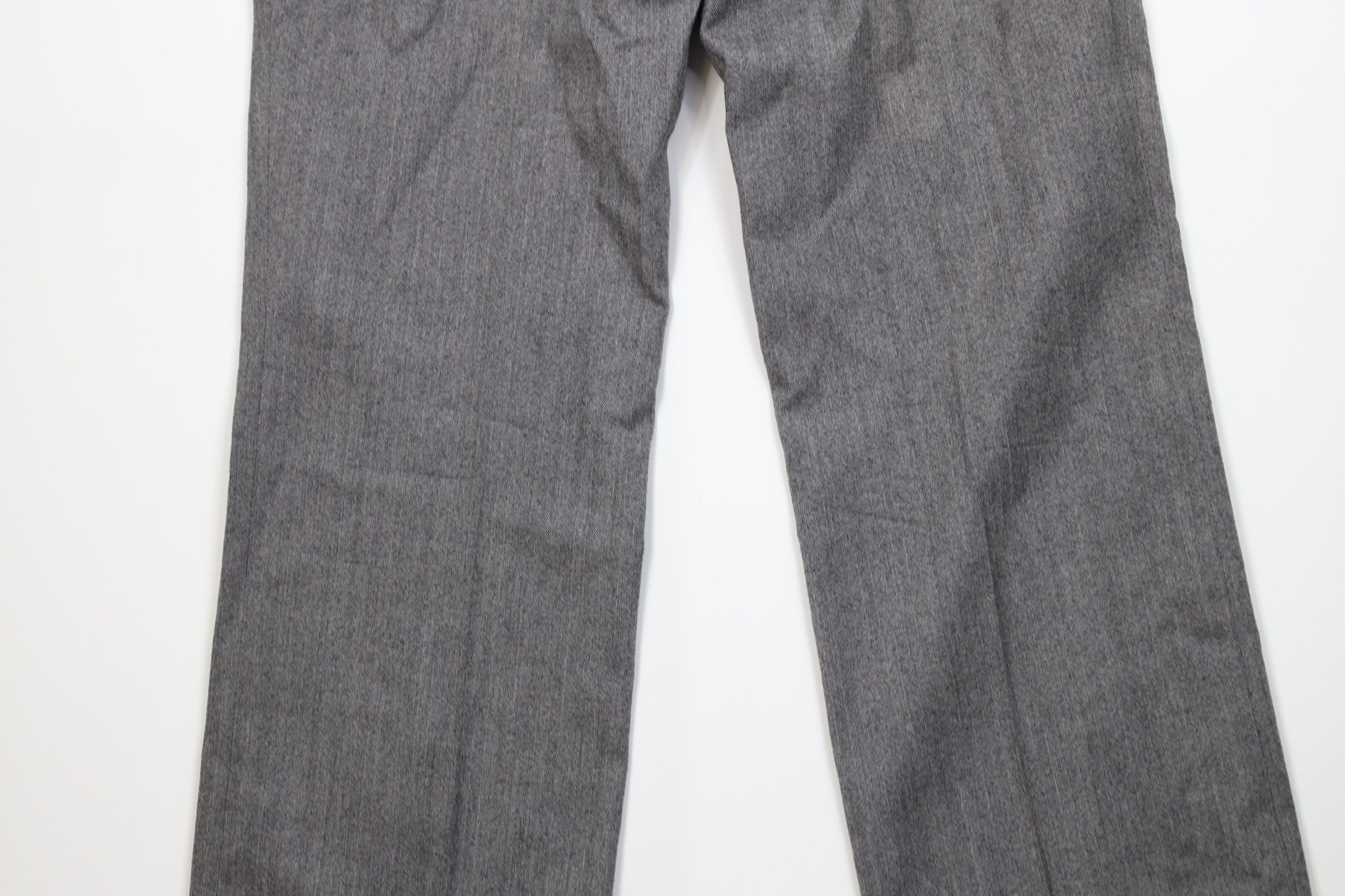Vintage Vintage 60s 70s Streetwear Wool Wide Leg Chino Pants USA Size US 36 / EU 52 - 12 Thumbnail