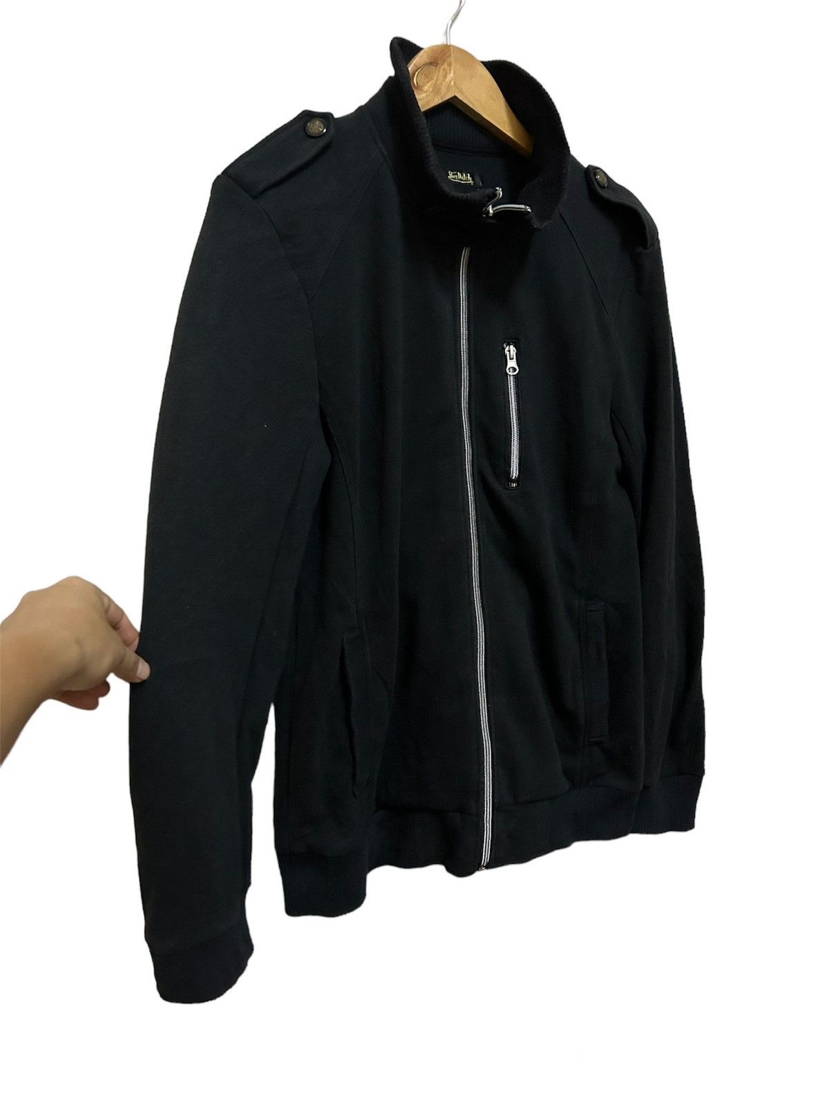 Designer × Von Dutch 💥 VON DUTCH BLACK SWEATER ZIPPER 🔥 Size US M / EU 48-50 / 2 - 2 Thumbnail