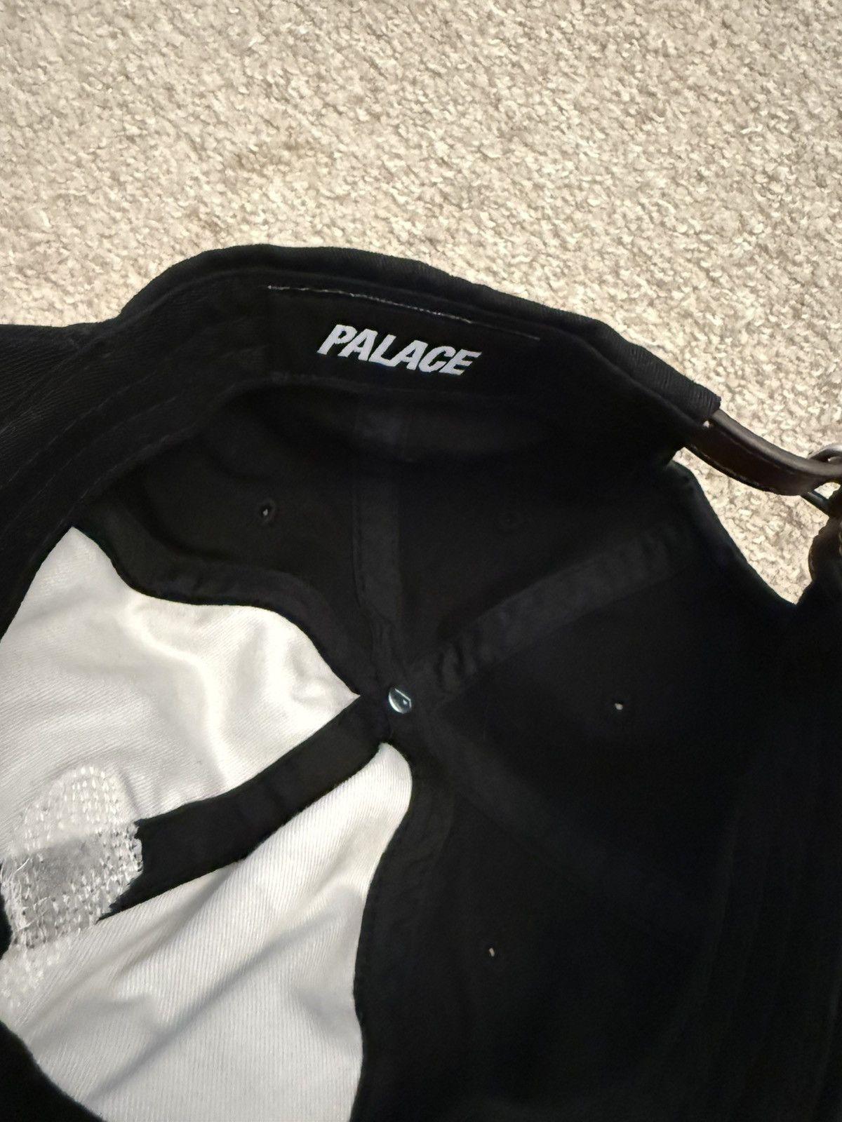 Palace Palace P 6-Panel (Black) Size ONE SIZE - 4 Thumbnail