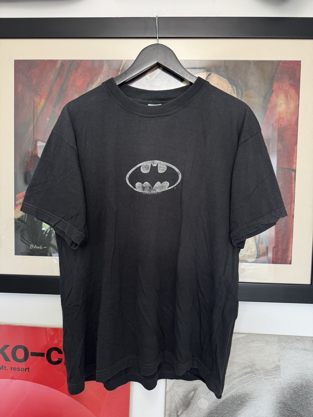 Vintage Vintage Rare 1994 Og Batman tee 90s Movie Comics Superhero Size US L / EU 52-54 / 3 - 1 Thumbnail