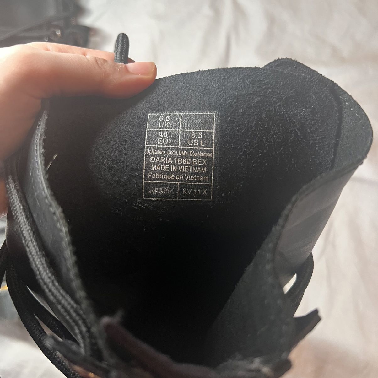 Dr. Martens Dr. Martens Daria Lace Up Boots Size US 8.5 / IT 38.5 - 6 Thumbnail