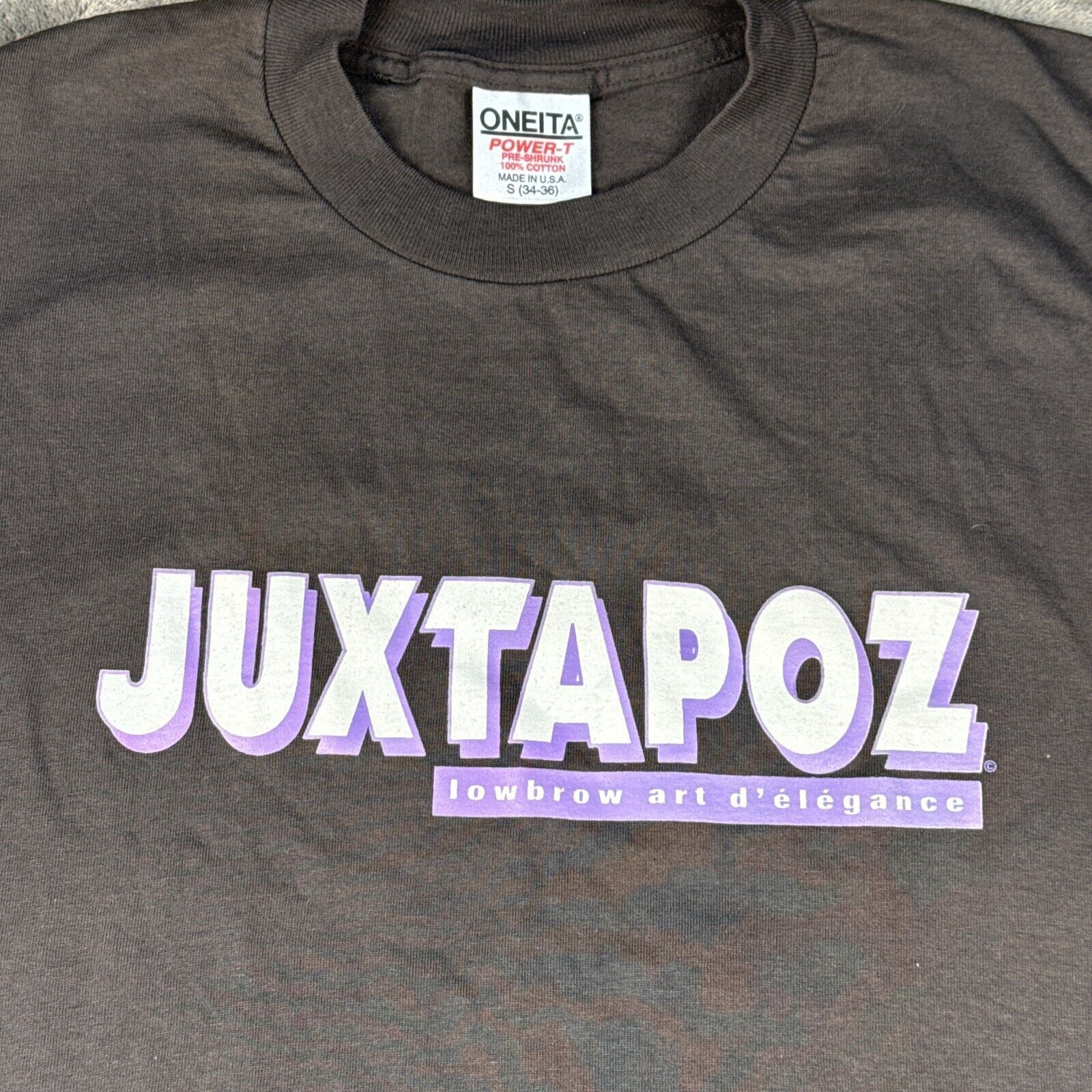 Other Vintage Juxtapoz Tshirt Size S Oneita Tag 90s Single Stitch Size US S / EU 44-46 / 1 - 2 Thumbnail