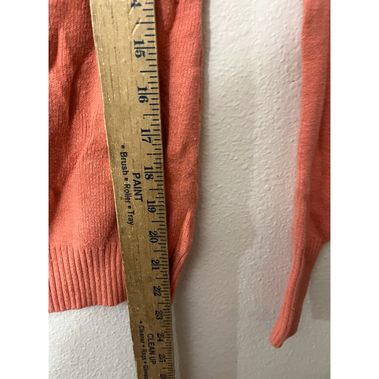 Express Express Women's Medium Pink Colorblock Knit Sweater Long Sleeve Crew Neck Pullover Lightweight Business Casual Size M / US 6-8 / IT 42-44 - 4 Thumbnail