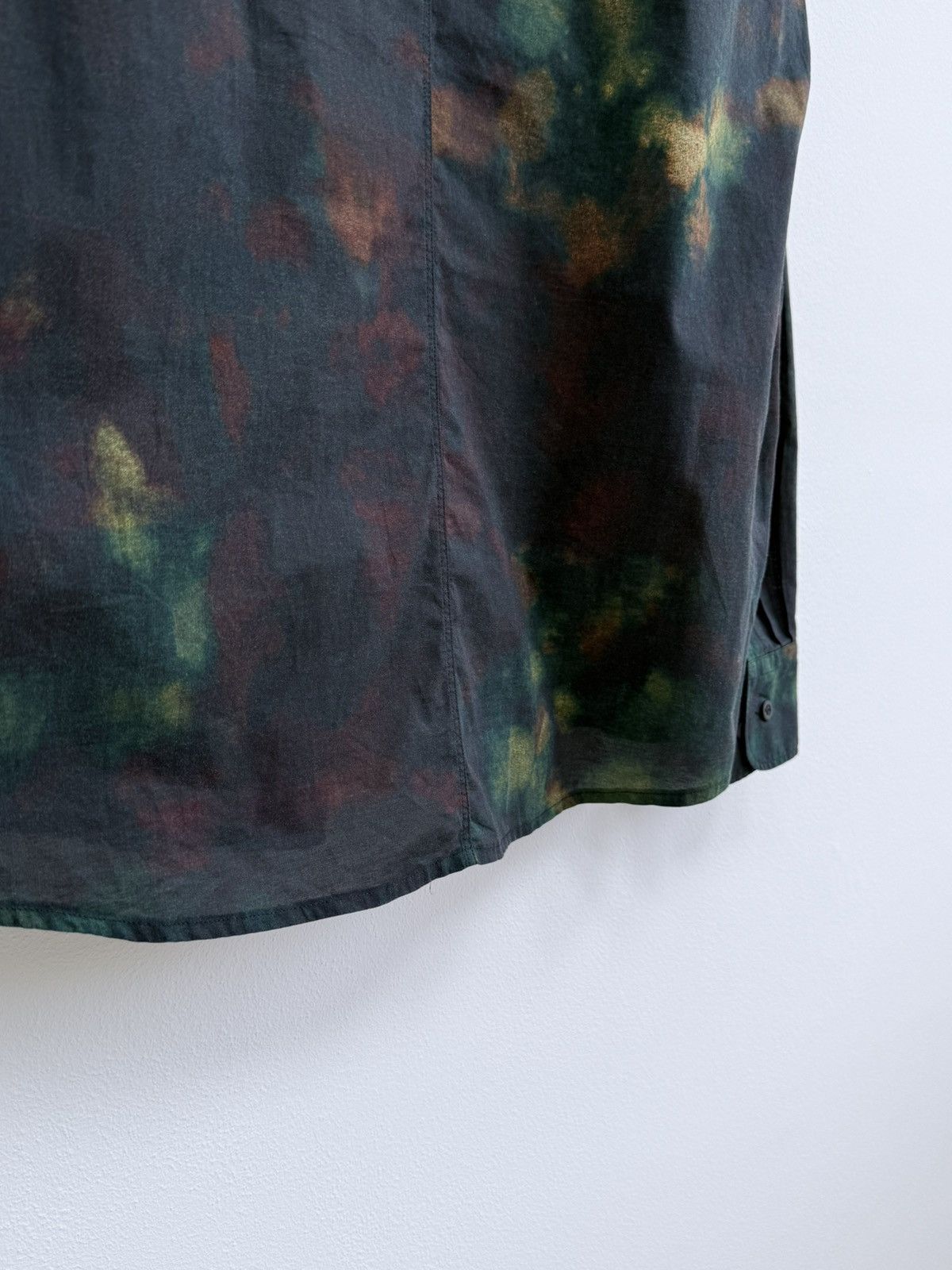 Dries Van Noten Dries Van Noten Dyed Button Up Shirt Size US M / EU 48-50 / 2 - 12 Thumbnail