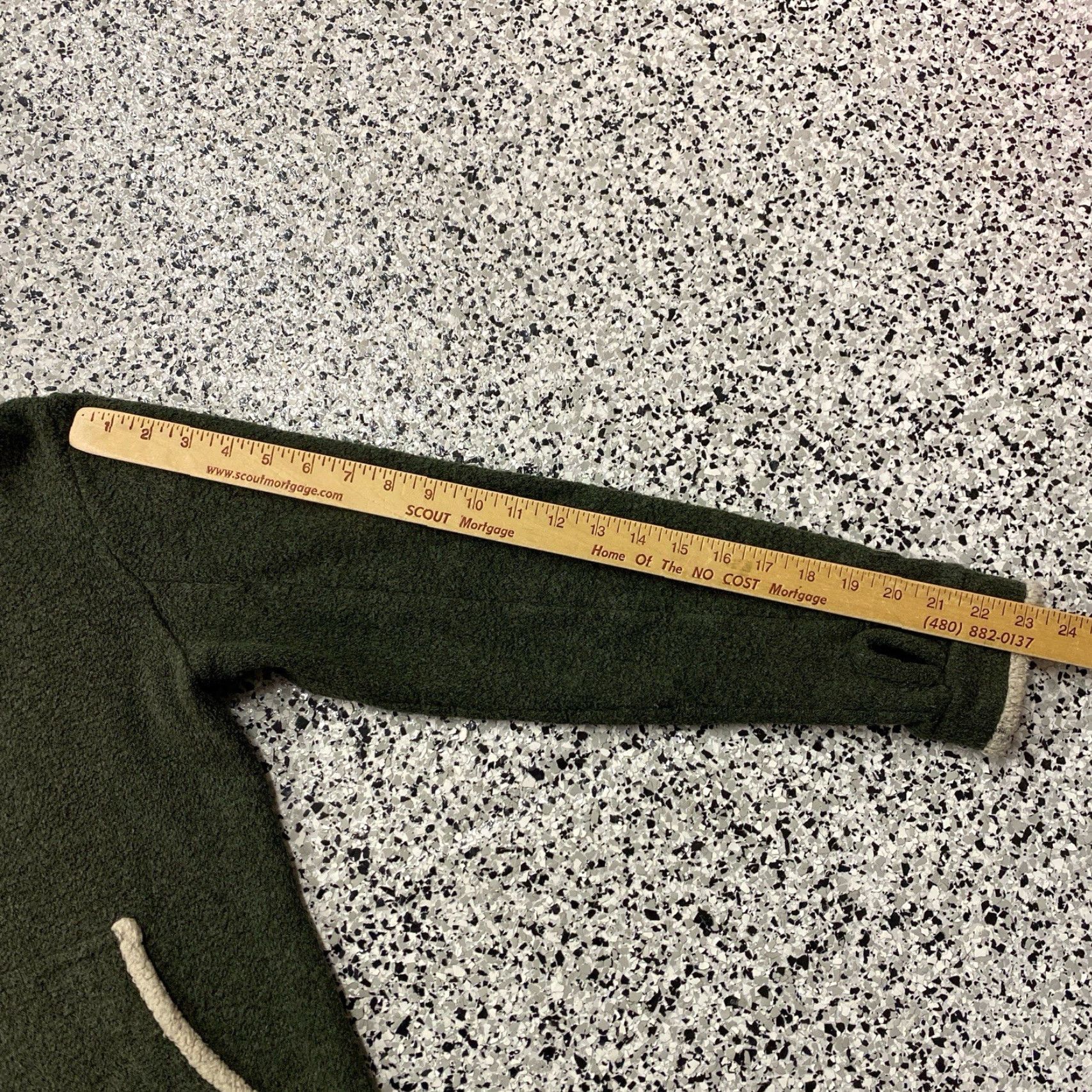 Vintage Kuhl Hoodie Womens Size Small Green Alpaca Fleece Zip Up Size S / US 4 / IT 40 - 3 Thumbnail