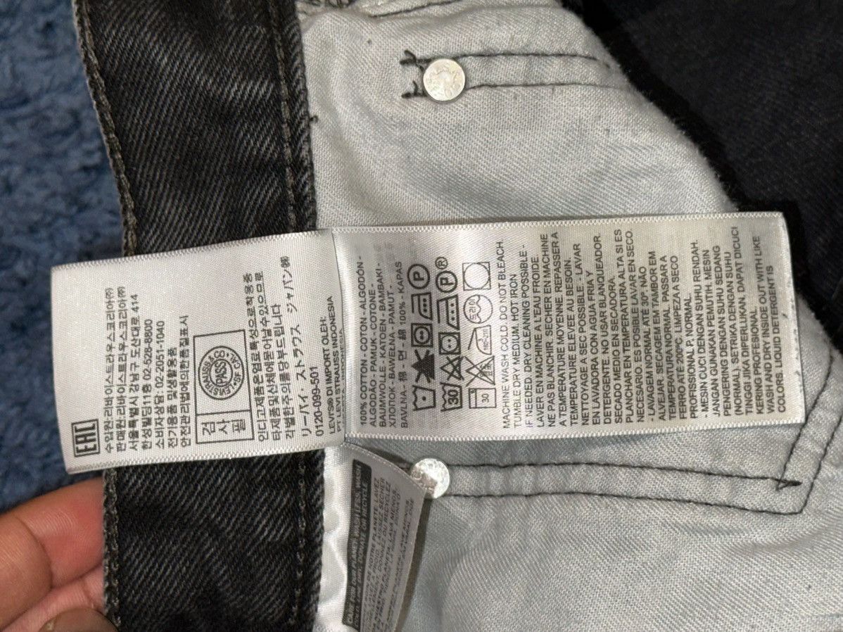 Levi's × Vintage Vintage Levis 550 Black Size US 36 / EU 52 - 6 Thumbnail