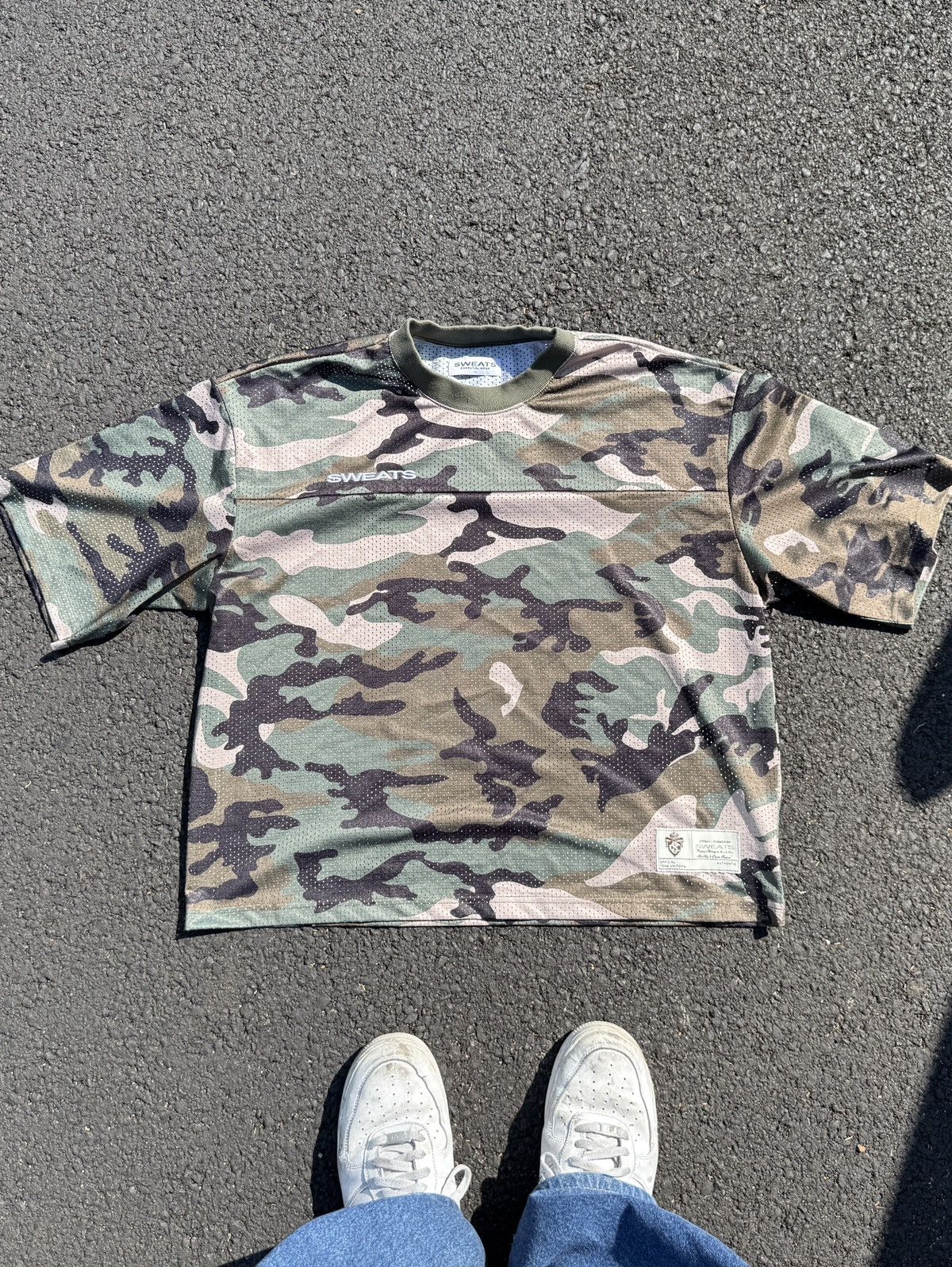 Other sweatscollective camo mesh tee Size US L / EU 52-54 / 3 - 1 Thumbnail