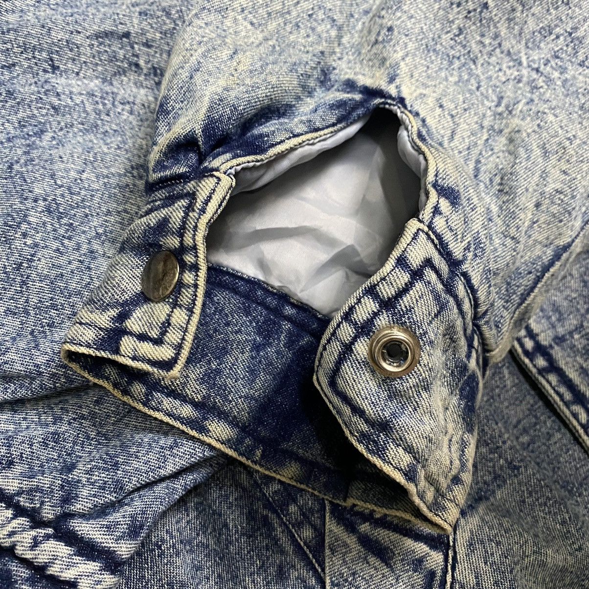 Japanese Brand × Vintage Vintage 80s Gleeman denim bomber jacket Size US L / EU 52-54 / 3 - 18 Thumbnail