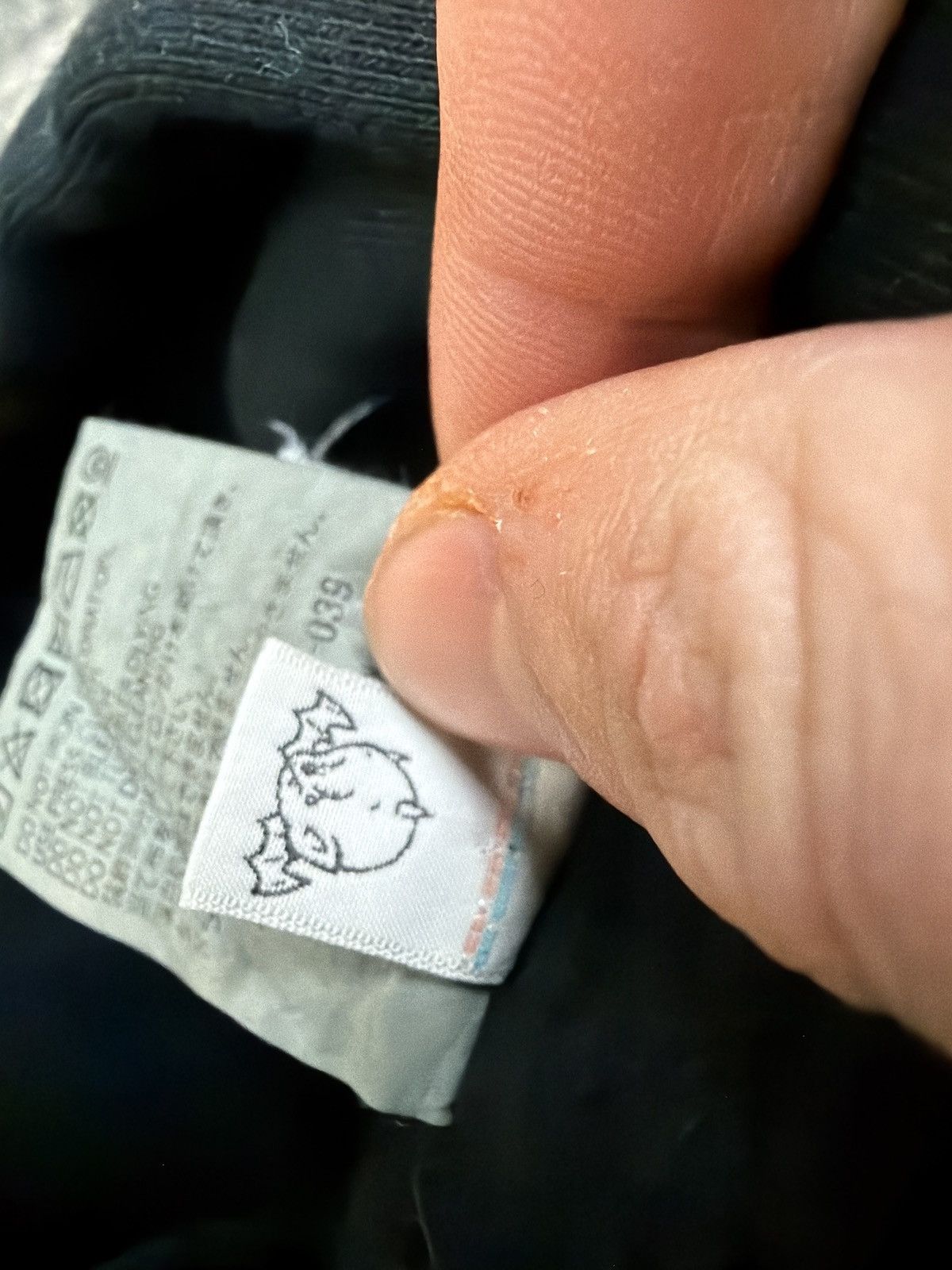 Saint Michael Saint Michael ribbon hooded sweatshirt black white Size US M / EU 48-50 / 2 - 3 Thumbnail