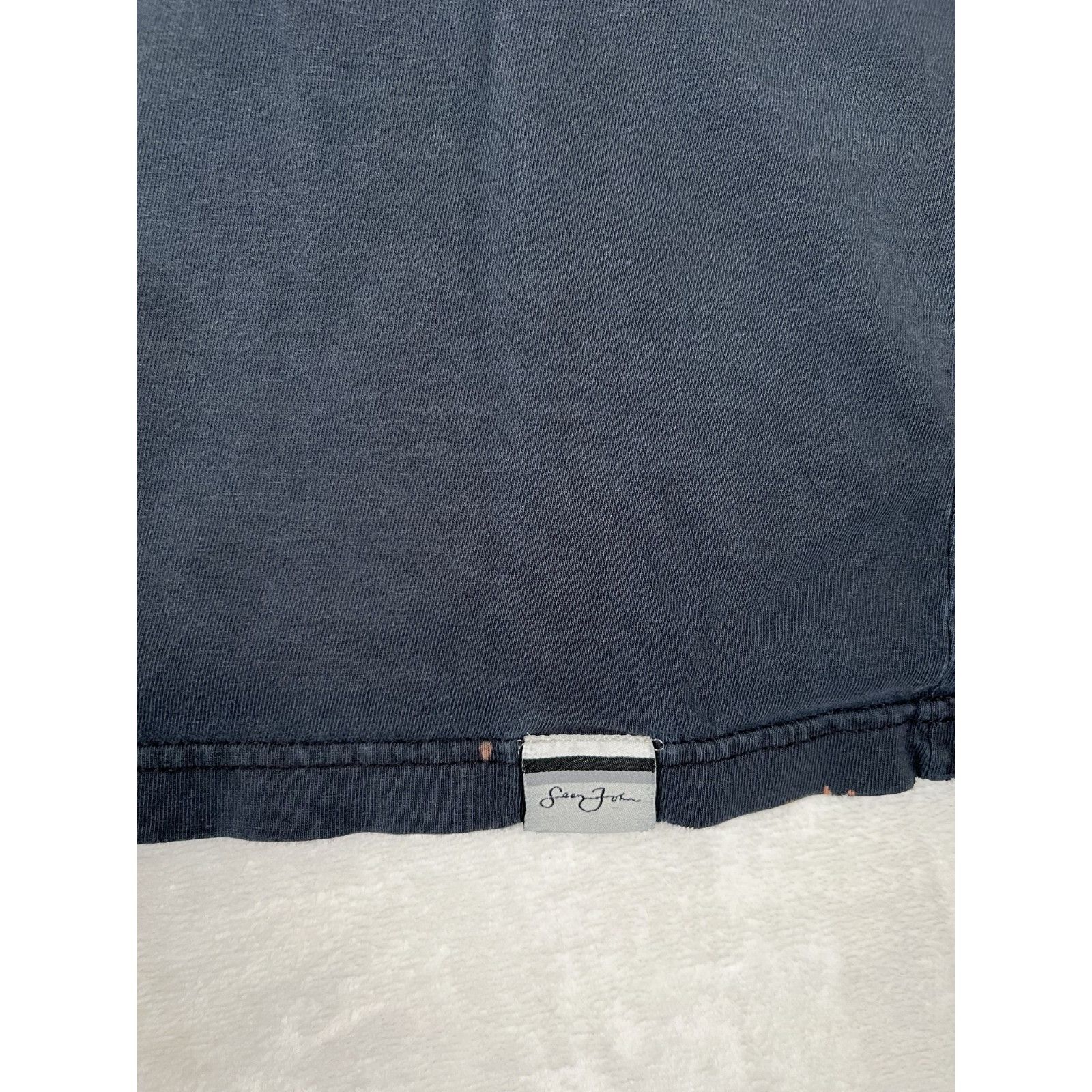 Sean John Vintage Sean John T-Shirt Size 3XL Y2K Hip Hop Black Faded Size US XXL / EU 58 / 5 - 2 Thumbnail