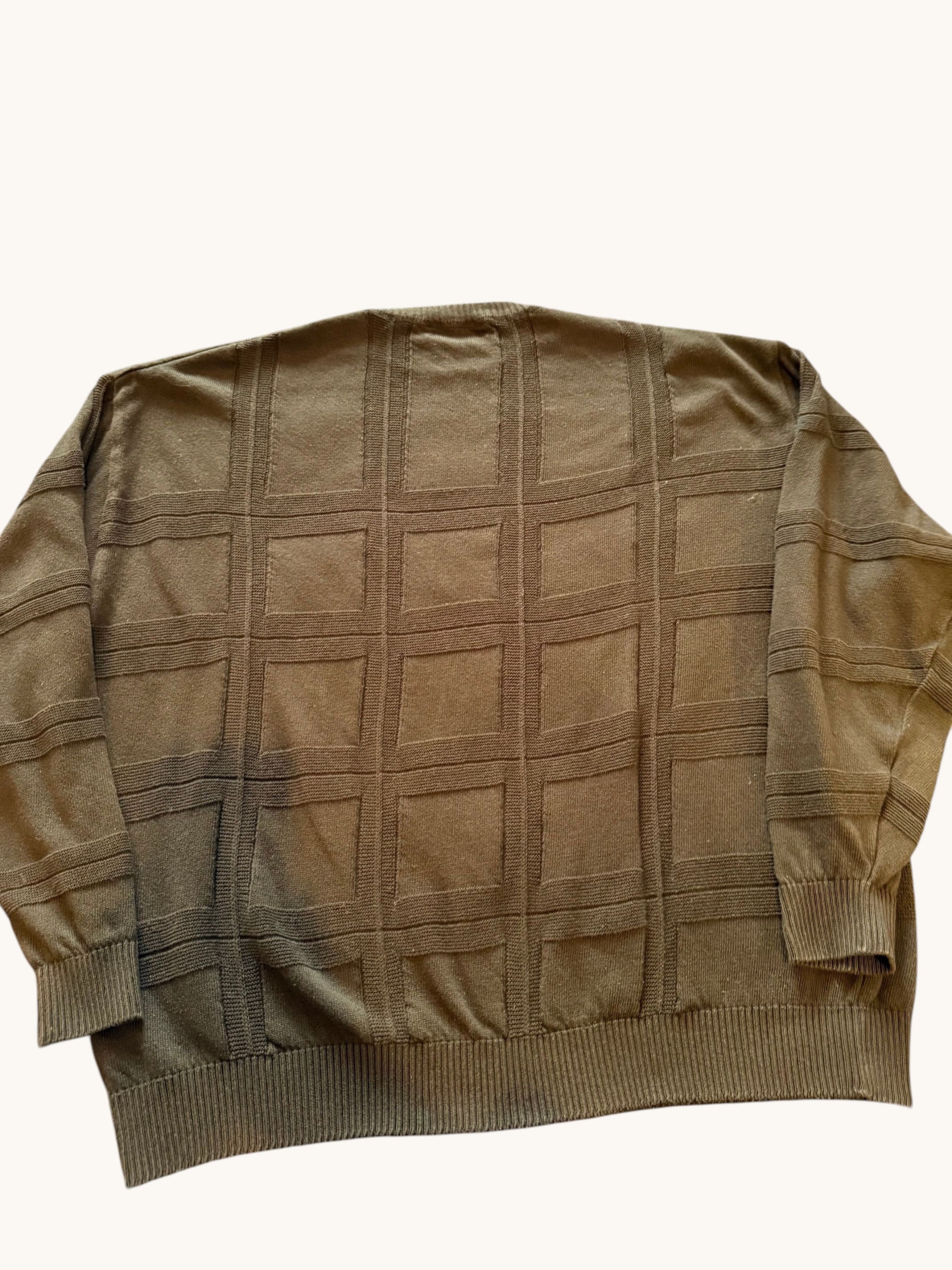 St. Croix St. Croix Shop Vtg 90s Intarsia Sweater Cotton Tencel XXL Size US XXL / EU 58 / 5 - 5 Thumbnail