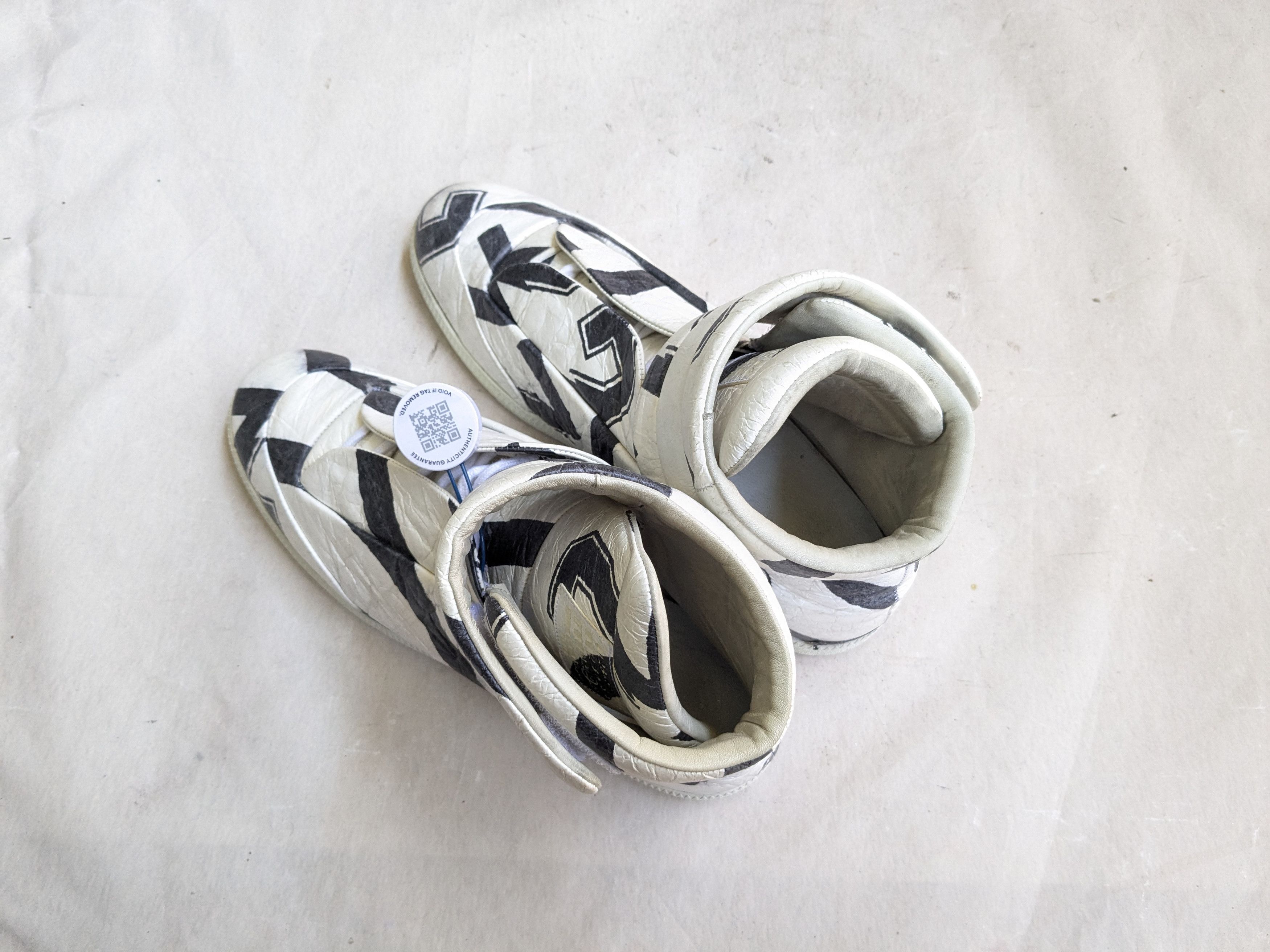 Maison Margiela Maison Margiela Future White 14 47 High Tops Leather Size US 14 / EU 47 - 15 Thumbnail