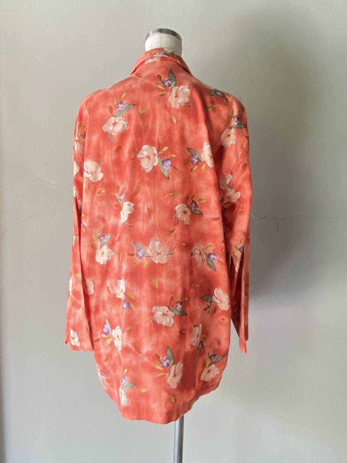 Kenzo KENZO Vintage Floral Button-Up Shirt Size US L / EU 52-54 / 3 - 15 Thumbnail