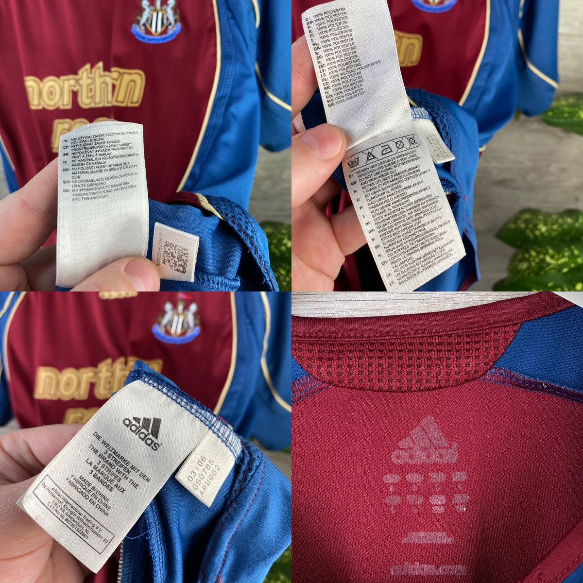 Adidas Adidas Newcastle United Football jersey Size L Temple #9 Size US L / EU 52-54 / 3 - 2 Thumbnail