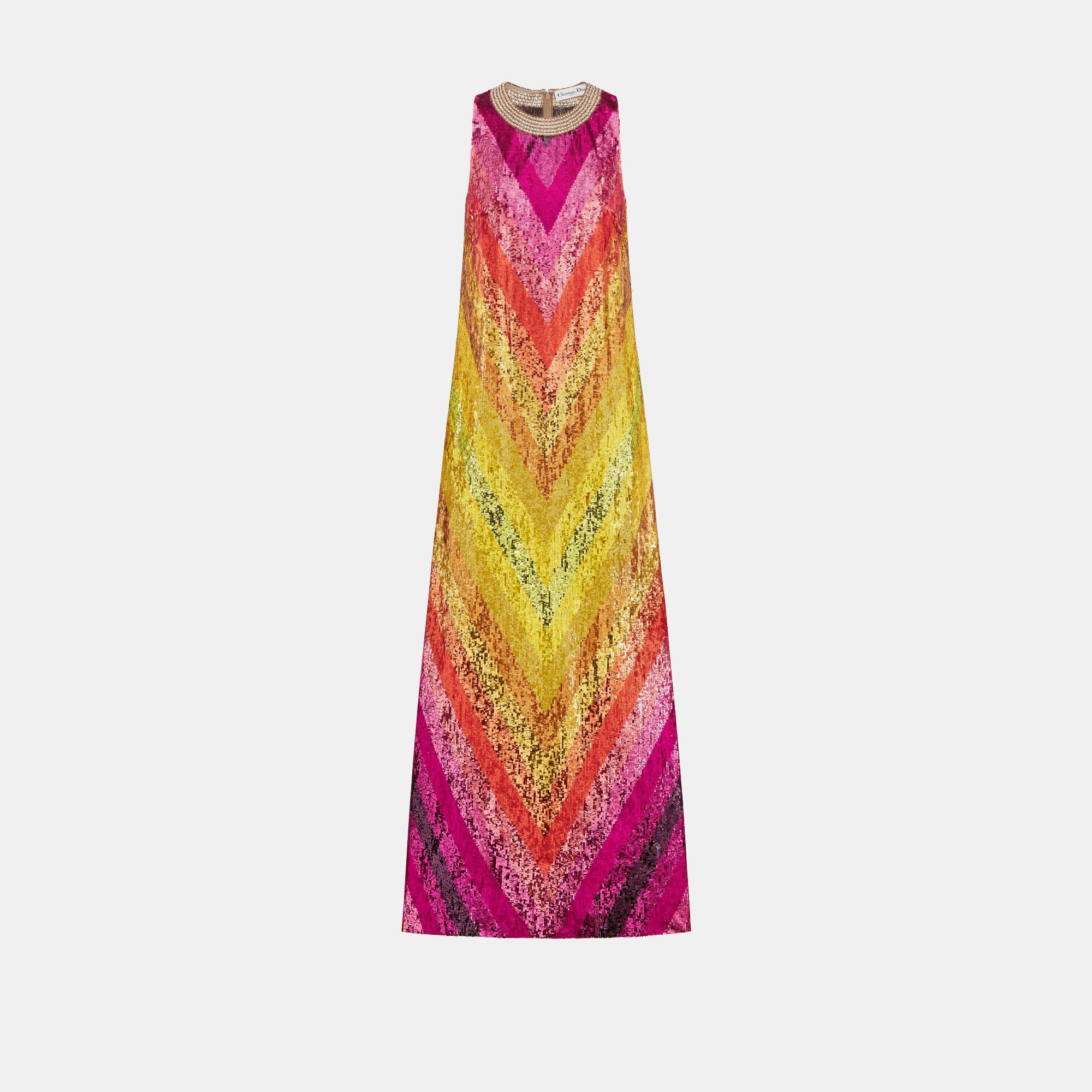 Dior o1bcso1str0126 Dress in Multicolor Size L / US 10 / IT 46 - 1 Preview