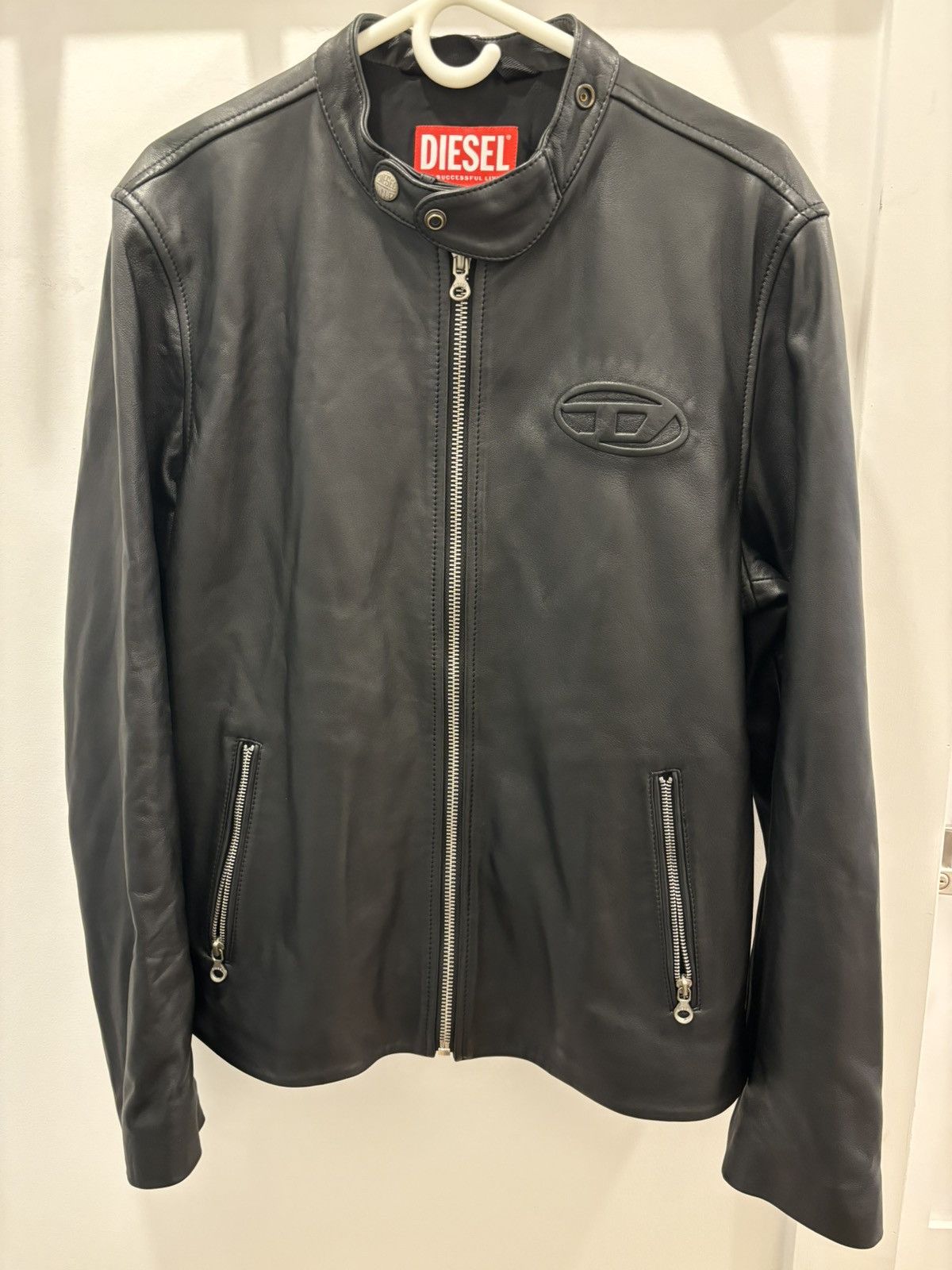 Designer × Diesel Diesel leather biker jacket Size US M / EU 48-50 / 2 - 2 Thumbnail