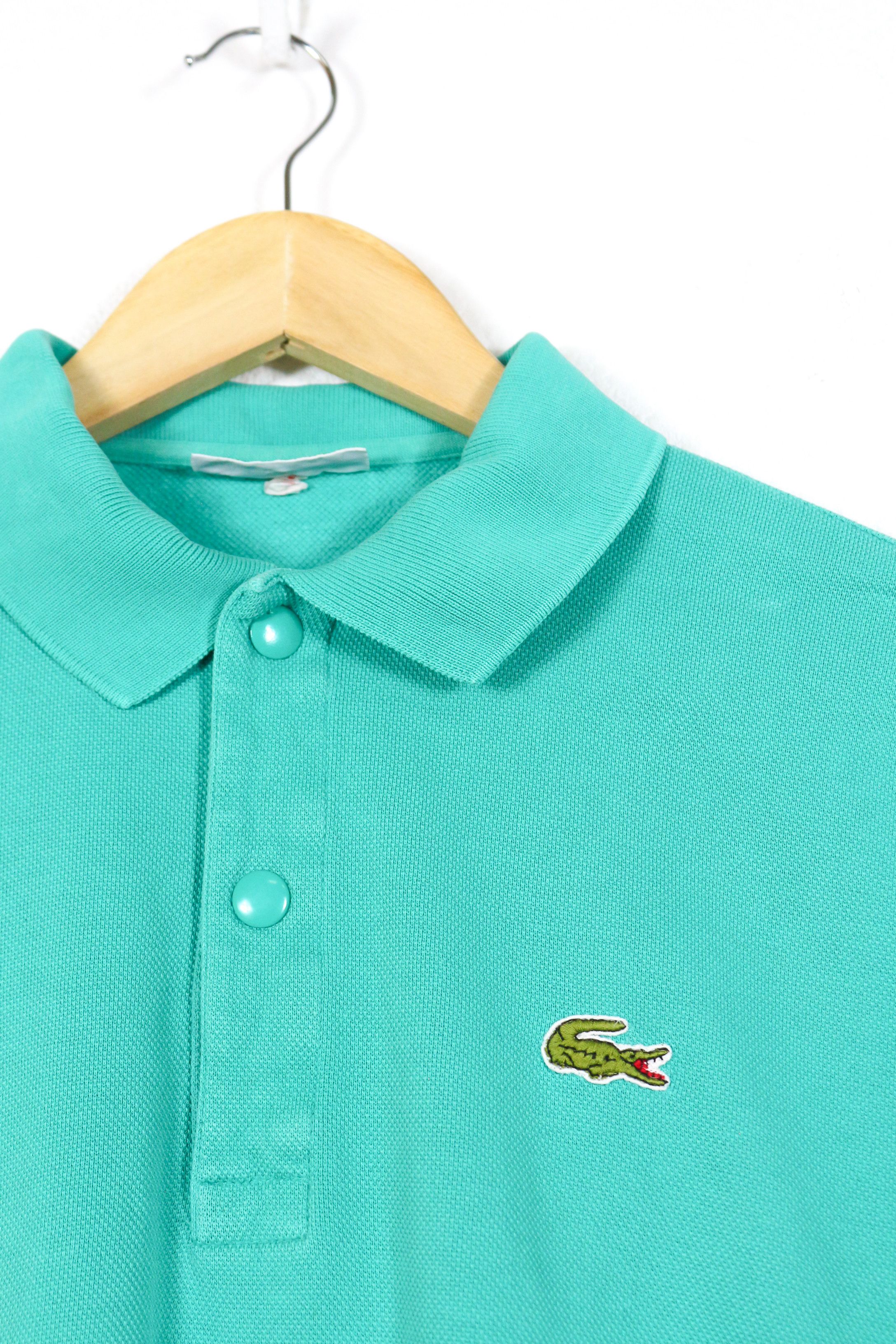Lacoste Vintage Lacoste Croc Logo Golf Rugby Polo Shirt 90s Size US M / EU 48-50 / 2 - 3 Thumbnail