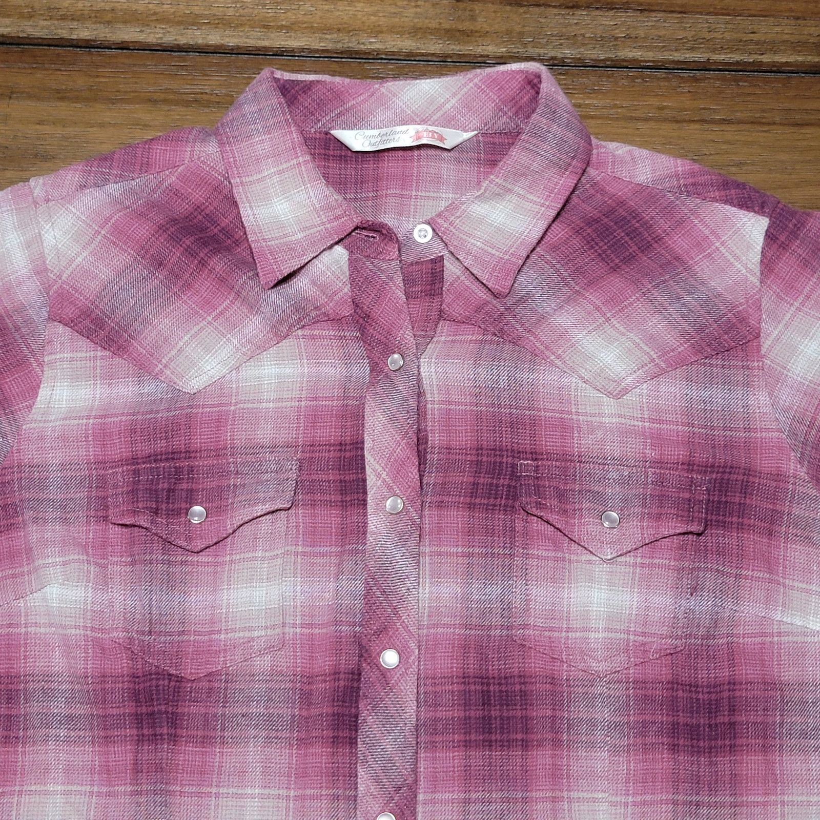 Other Ely Cumberland Outfitters Pearl Snap Western Shirt - Medium Size M / US 6-8 / IT 42-44 - 2 Thumbnail