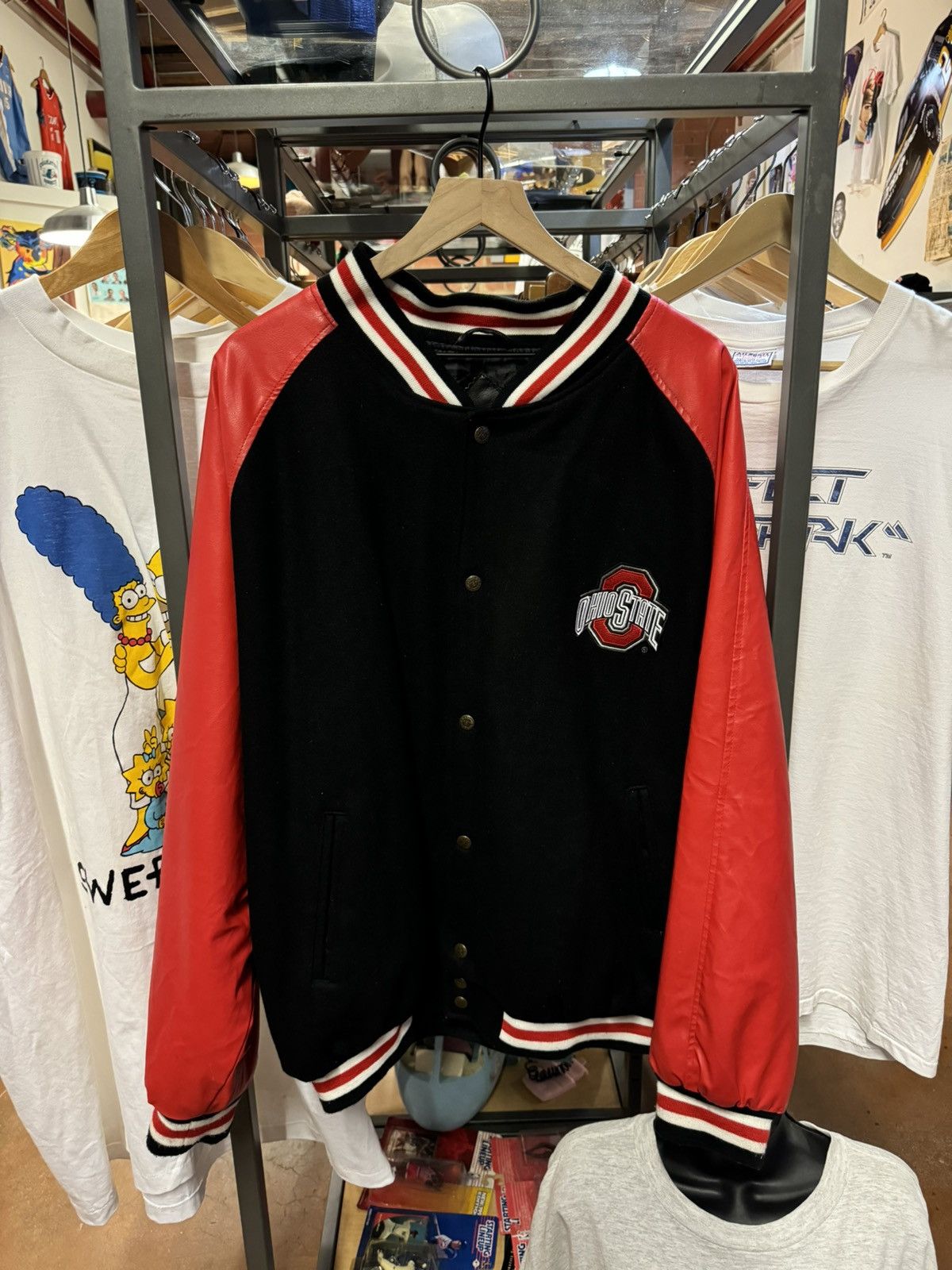 Steve And Barrys Ohio State Buckeyes Varsity Jacket Steve and Barry’s Size US XXL / EU 58 / 5 - 1 Thumbnail