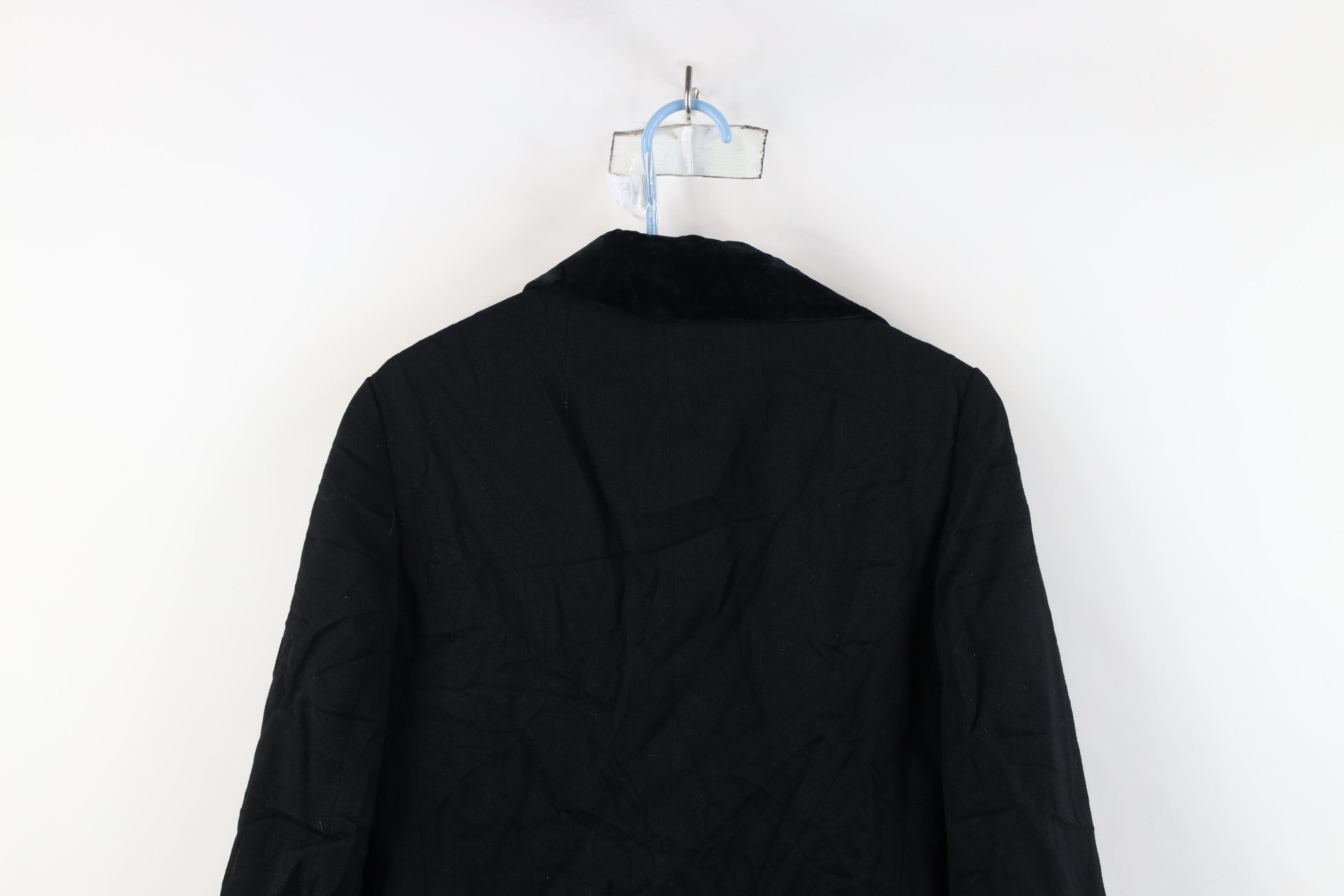 Vintage Vintage 70s Streetwear Wool Suit Coat Blazer Jacket Black Size XL / US 12-14 / IT 48-50 - 14 Thumbnail