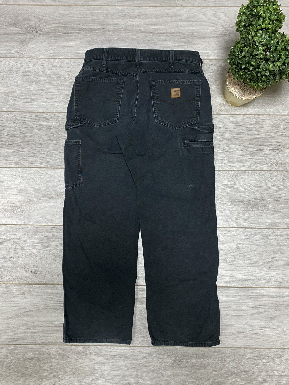 Carhartt Carhartt vintage canvas pants jeans work distressed cargo Size US 32 / EU 48 - 1 Thumbnail