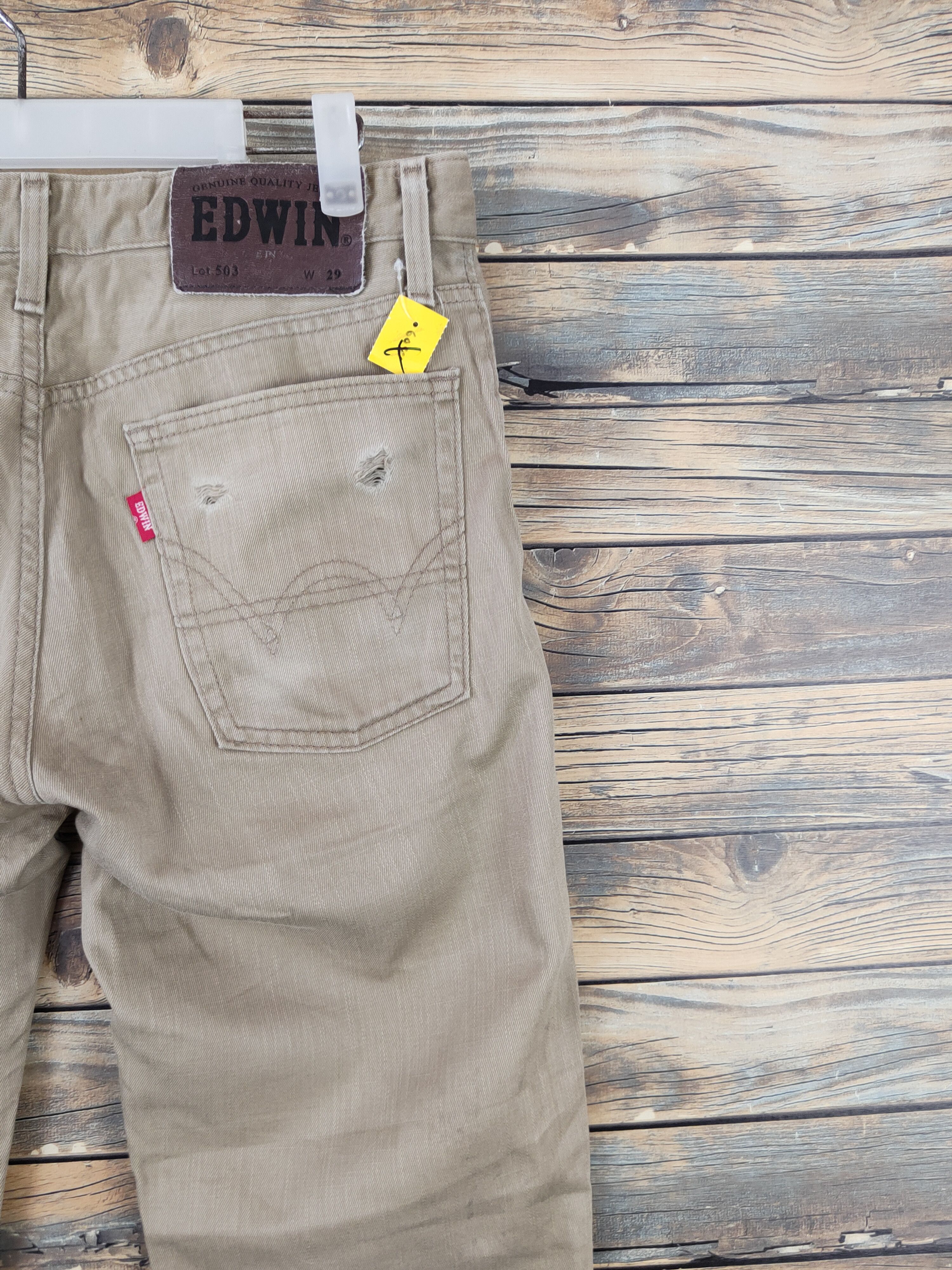 Edwin Edwin 503 Brown Multipocket Casual Pants #W1850 Size US 30 / EU 46 - 11 Thumbnail