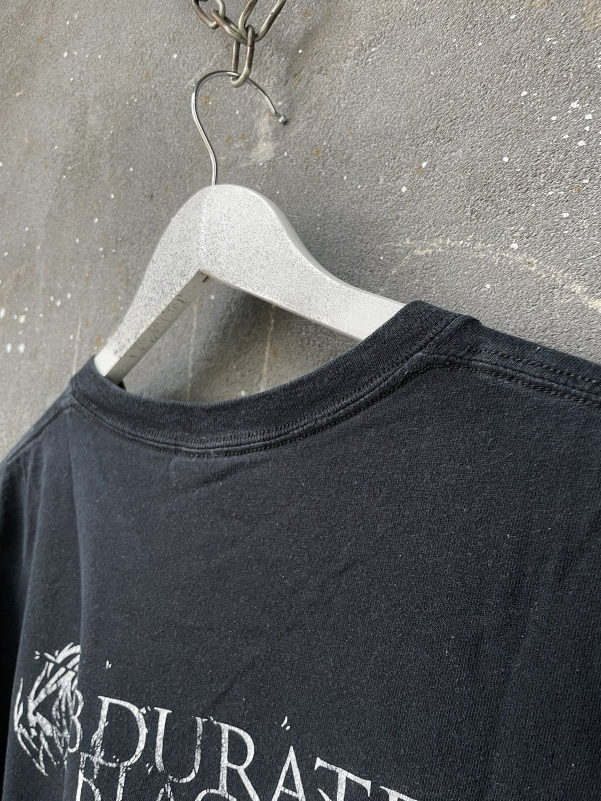 Band Tees × Vintage Vintage Obdurate Black Metal Fire T-Shirt 2008 Pentagram Size US L / EU 52-54 / 3 - 9 Thumbnail