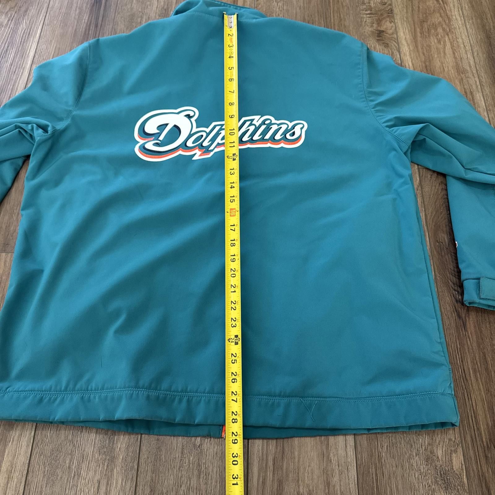 NFL Miami Dolphins Classic Logo NFL Football Jacket Size US XL / EU 56 / 4 - 8 Thumbnail
