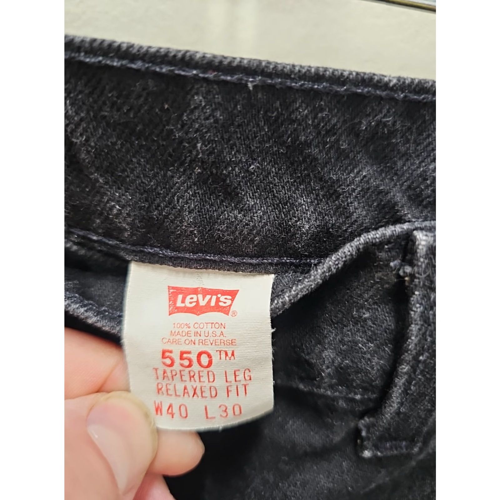 Levi's VINTAGE Levi's 550 Jeans Shirt? Size US 40 / EU 56 - 5 Thumbnail
