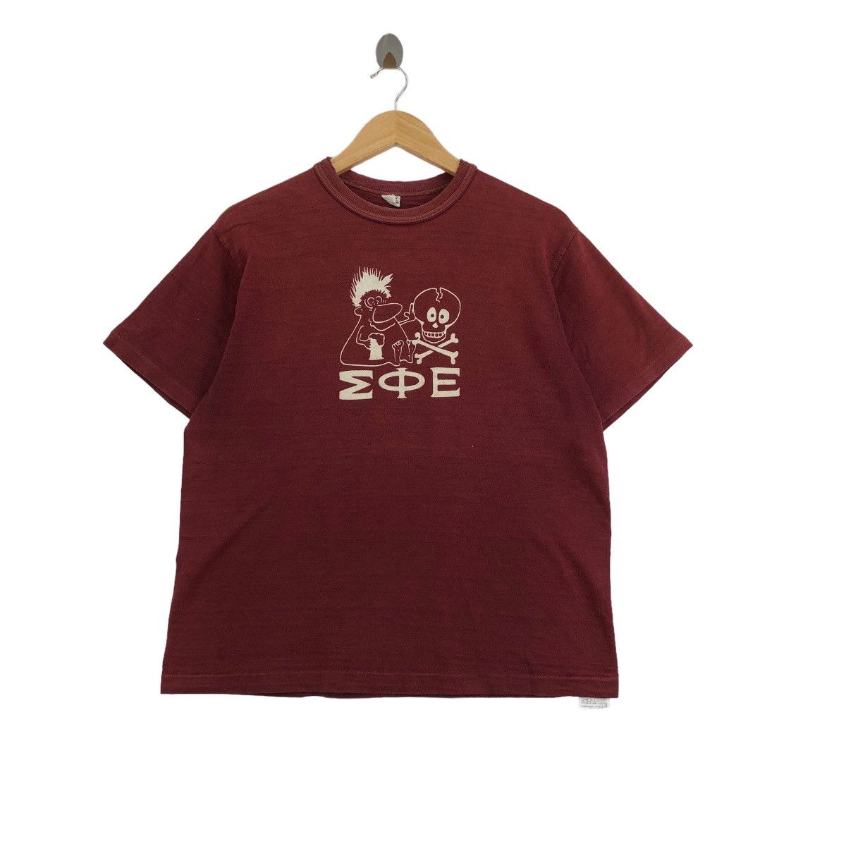 Vintage Vintage WAREHOUSE SIGMA PHI EPSILON T-Shirt Japanese Brand Size US L / EU 52-54 / 3 - 1 Thumbnail