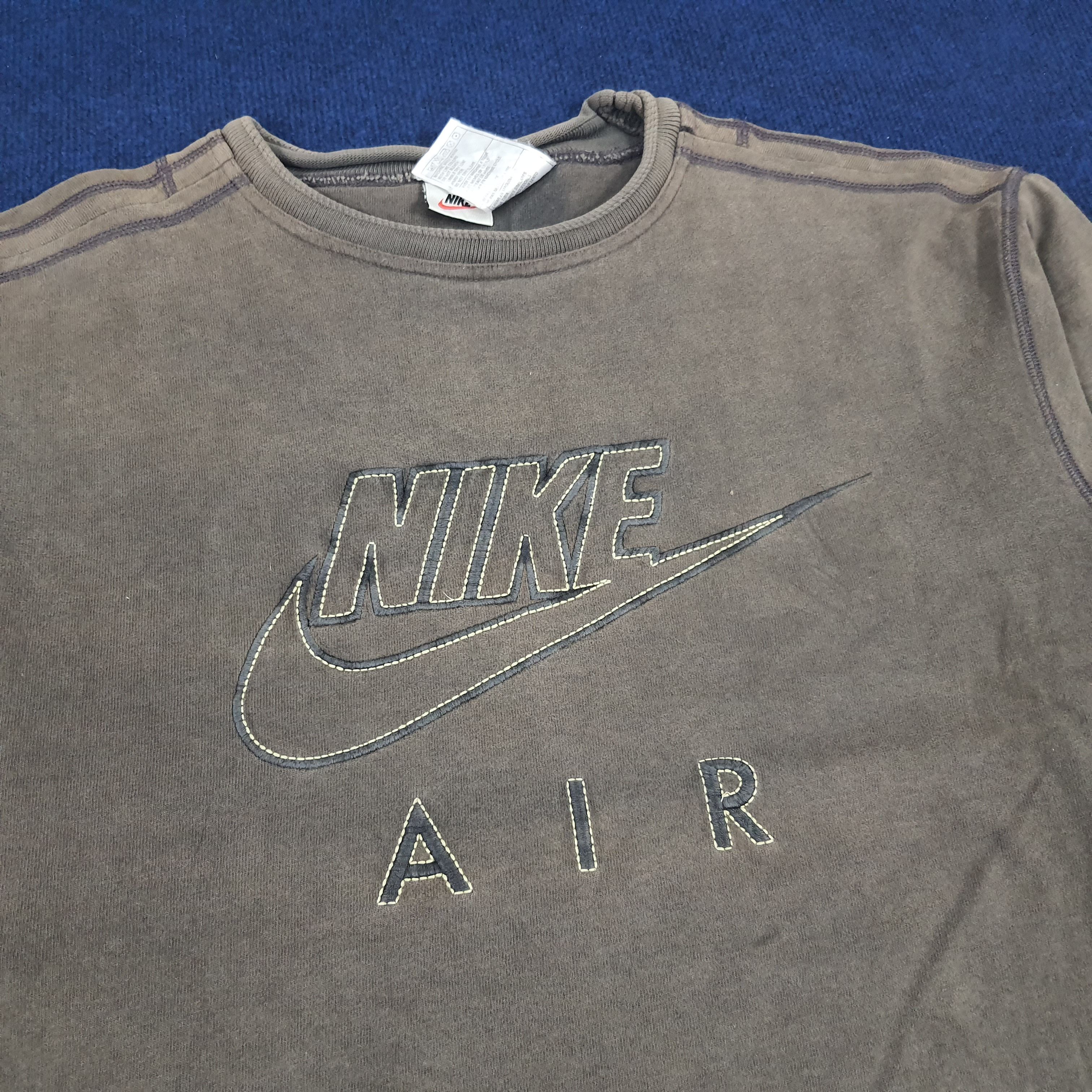 Nike × Vintage Vintage NIKE Air Streetwear Sweatshirts Size US L / EU 52-54 / 3 - 2 Thumbnail