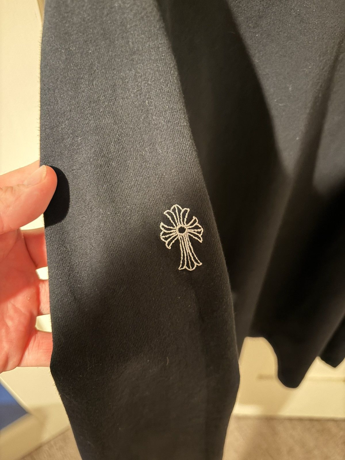 Chrome Hearts Chrome Hearts Embroidered Pocket Long Sleeve T-Shirt Size US L / EU 52-54 / 3 - 3 Thumbnail